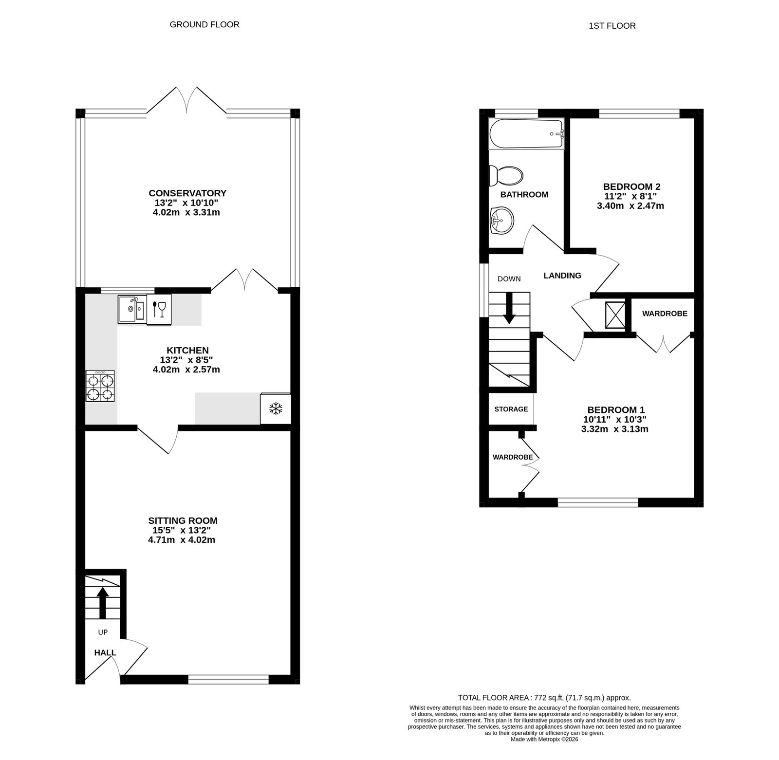 13, Barneby Avenue, Hereford floorplan