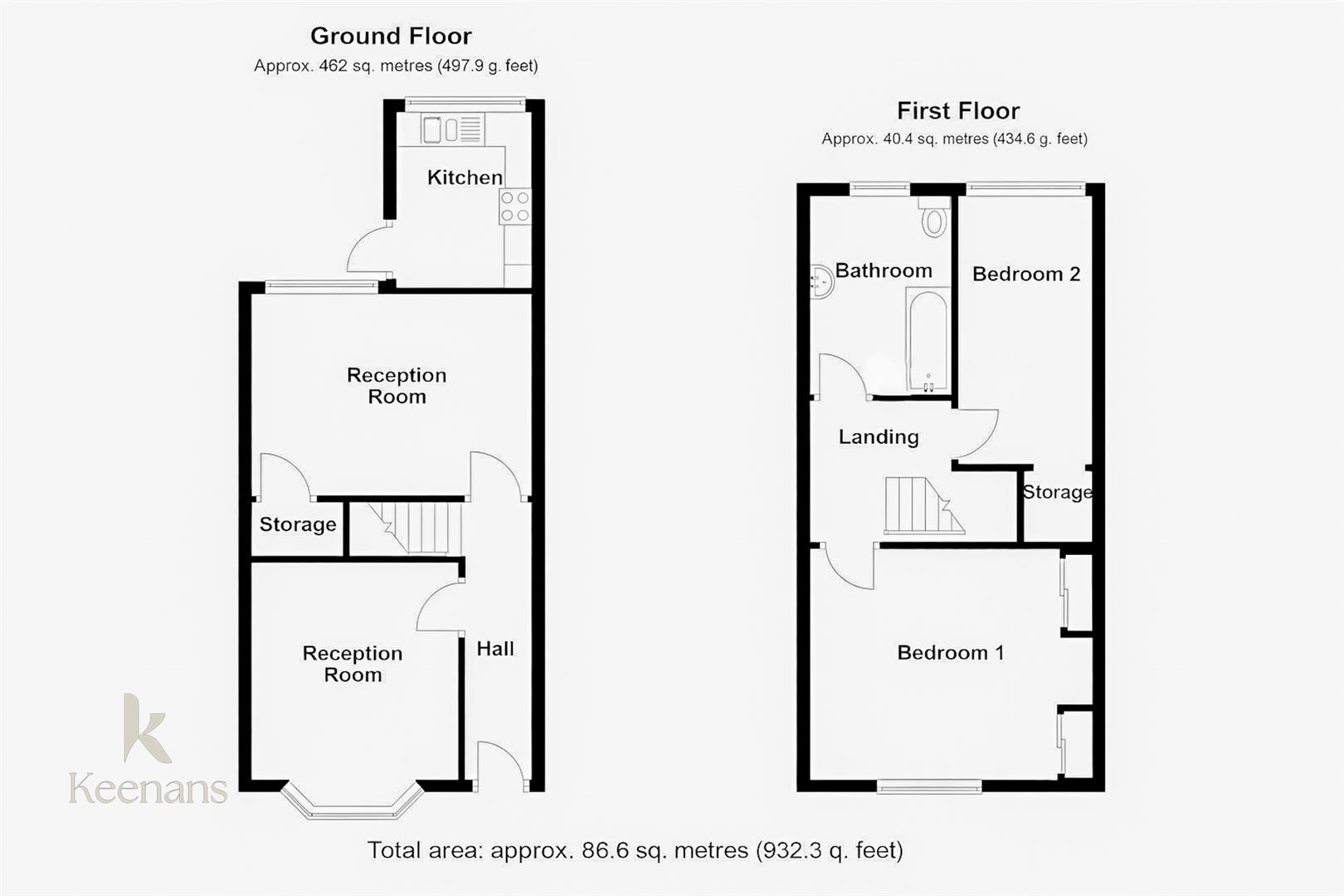 32, Colldale Terrace, Haslingden floorplan