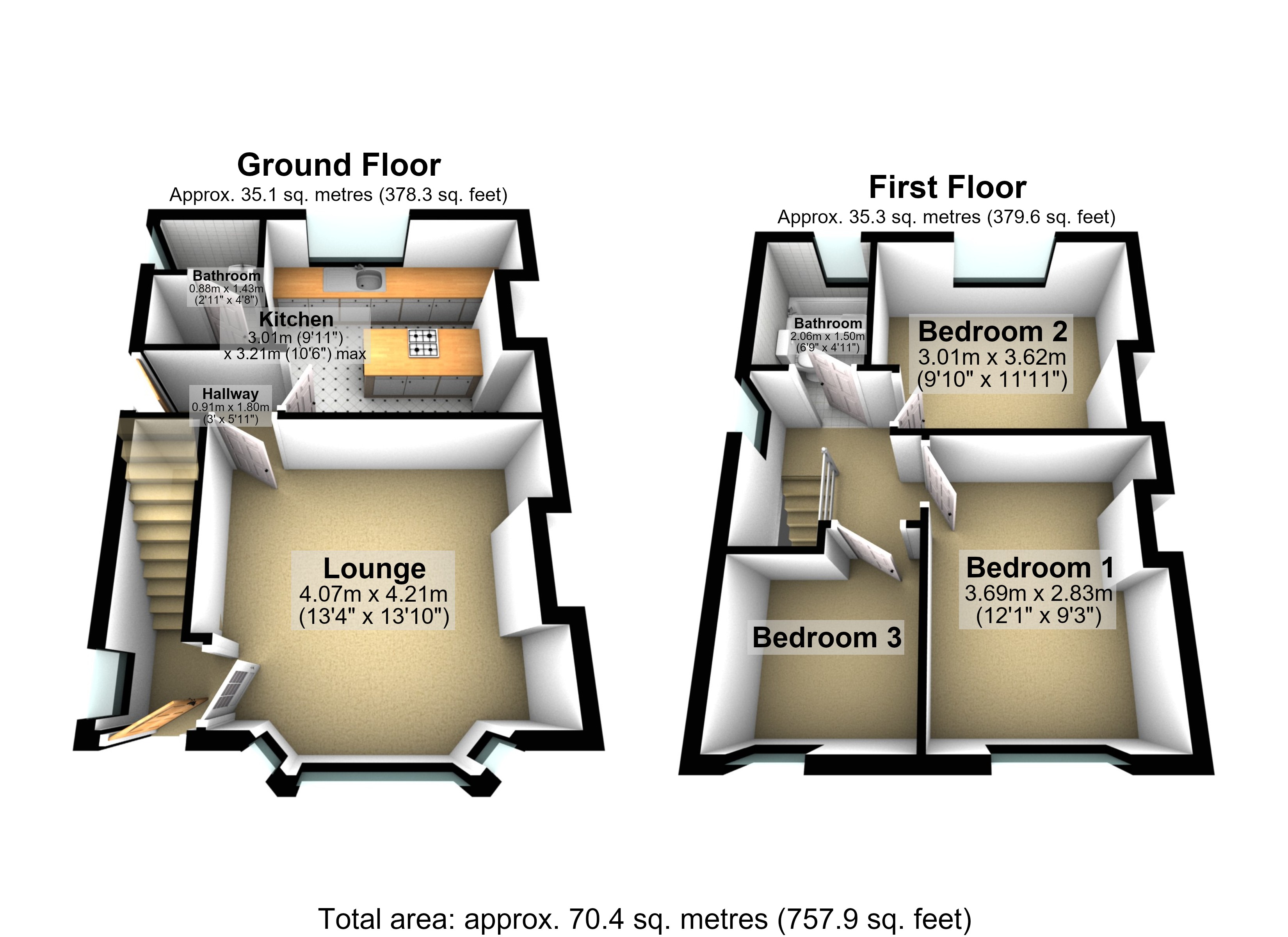 58, Lock Lane, Sandiacre floorplan