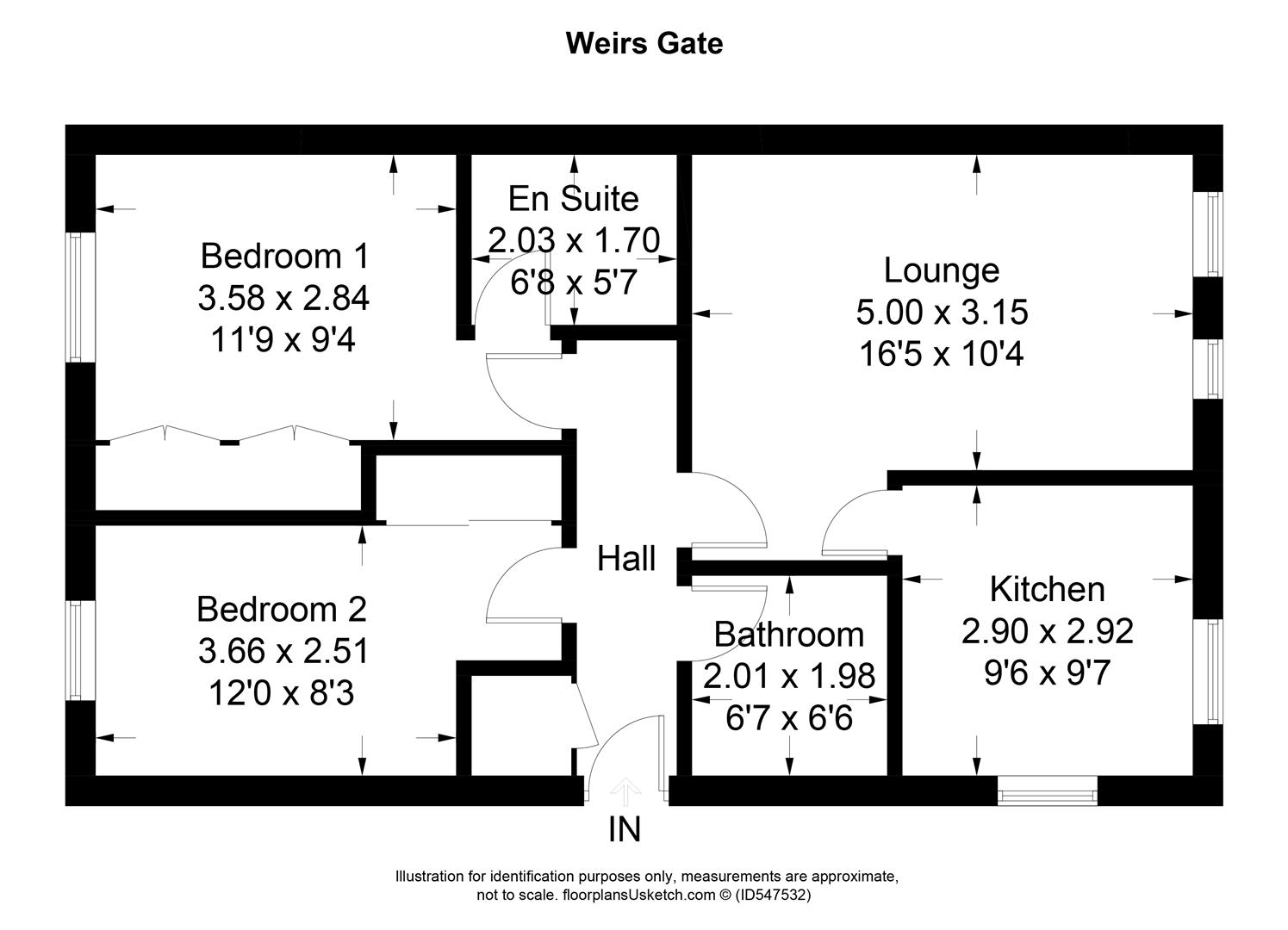 2 Bedrooms  for sale in Weirs Gate, Strathaven ML10