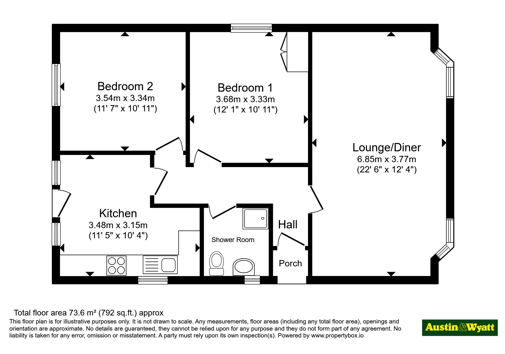 231, Byron Road, Hampshire floorplan