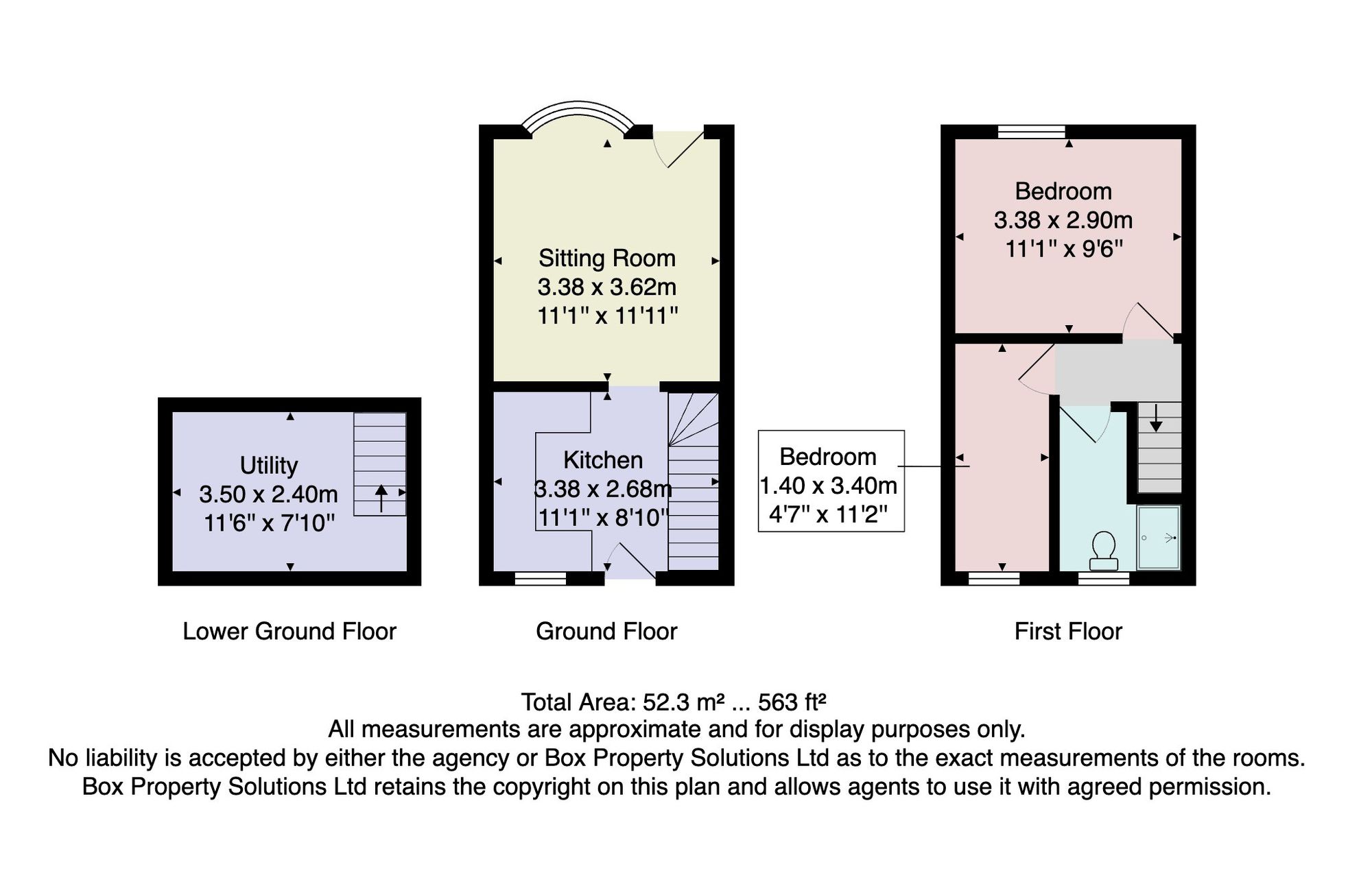 10 Mayfield Terrace, Harrogate floorplan