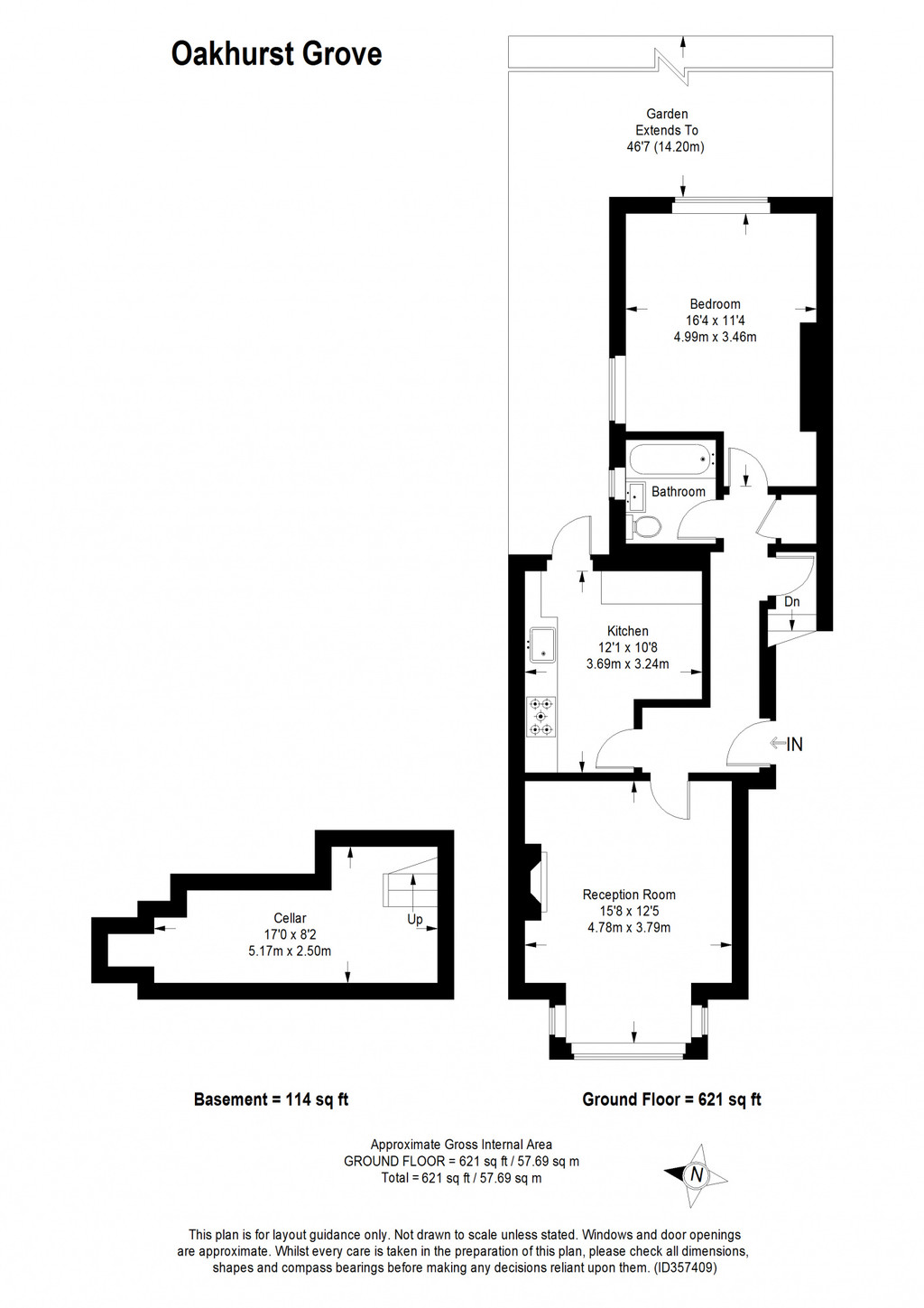 Oakhurst Grove, East Dulwich SE22, 1 bedroom flat for sale 61797860