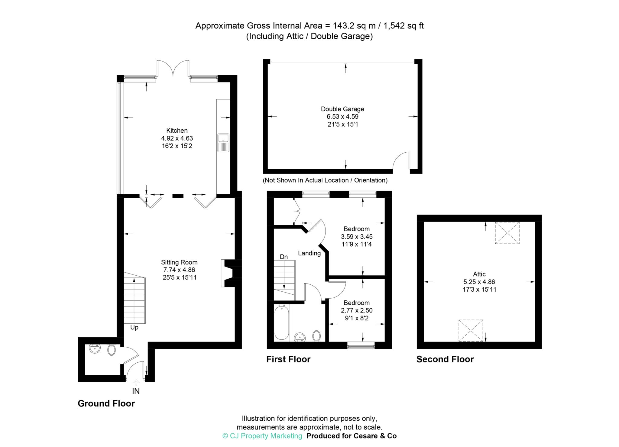6, Station Cottages, Leighton Buzzard floorplan