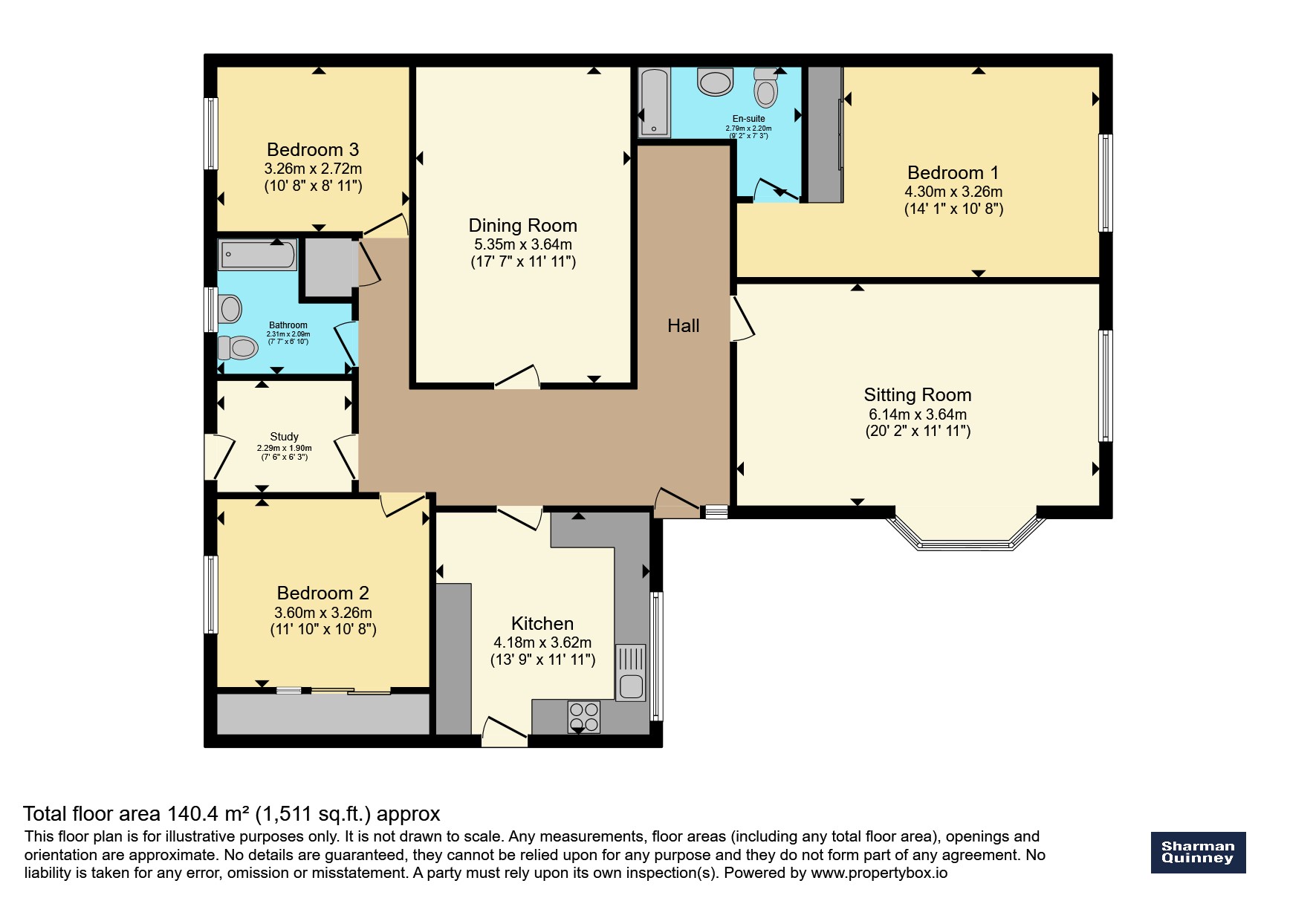 54, City Road, Ely floorplan