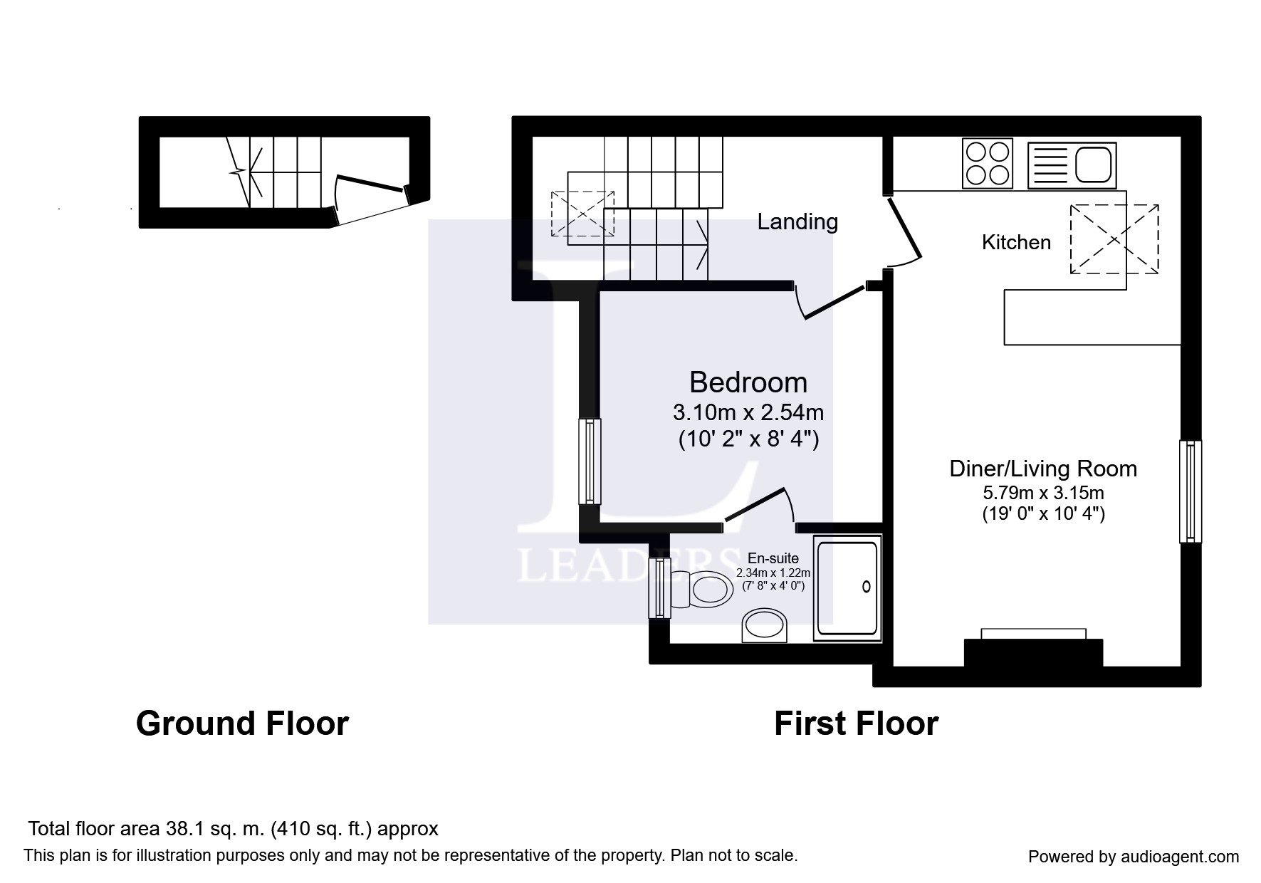 1 Bedrooms Flat to rent in Bedford Grove, Eastbourne BN21