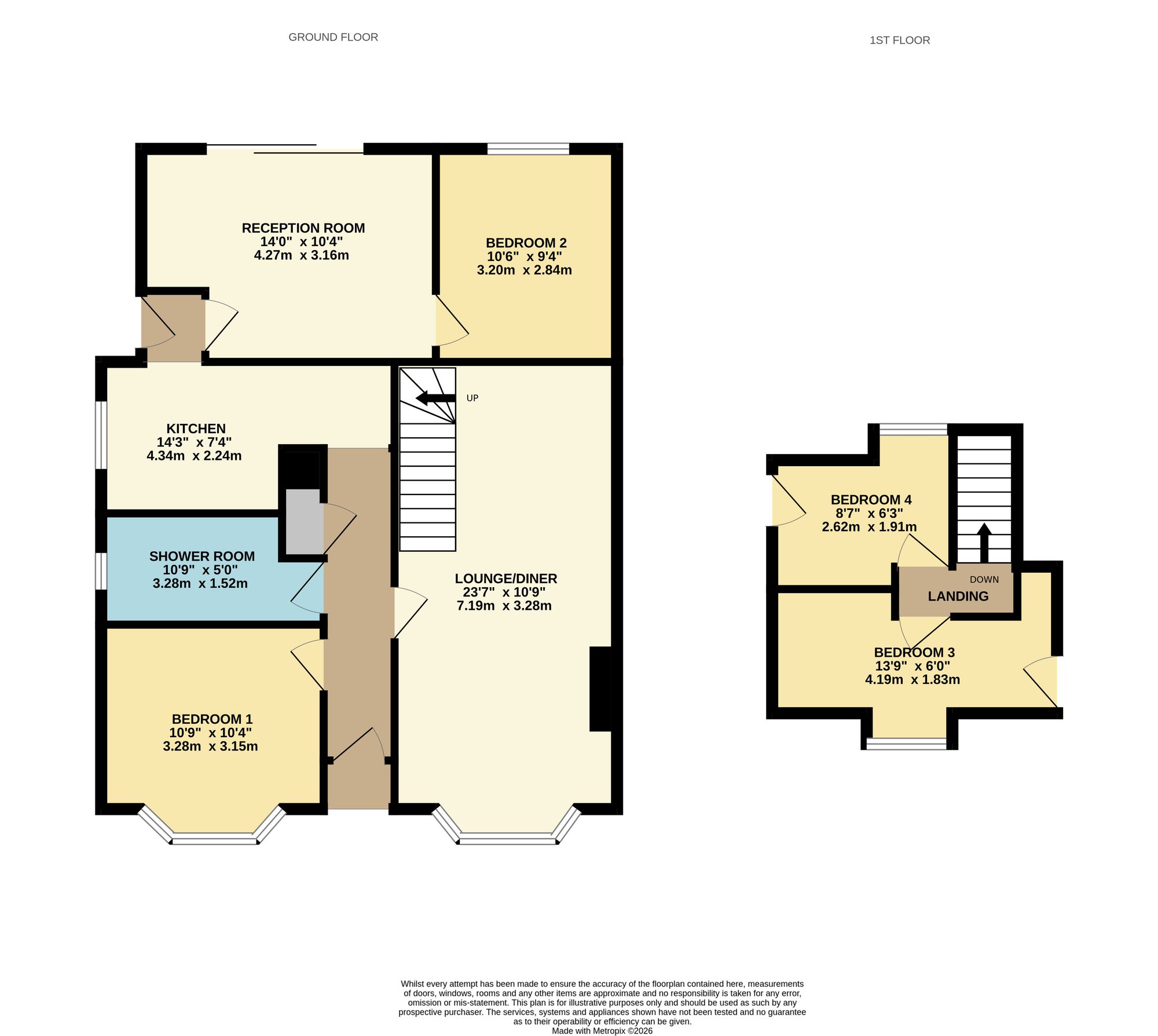 1 Garrick Gardens, Southampton floorplan