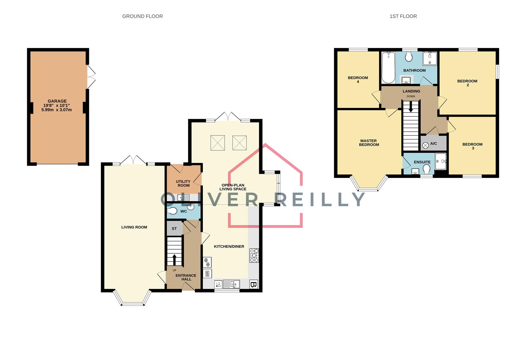10, Marigold Way, Newark floorplan