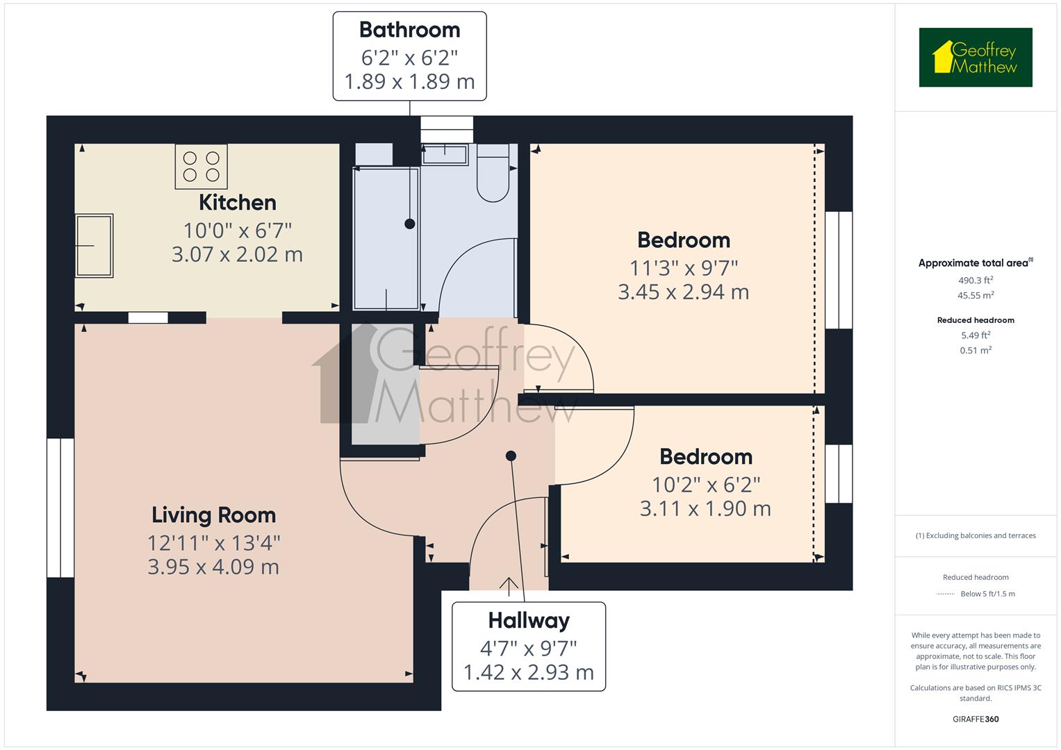27, Cleveland Way, Great Ashby, Stevenage floorplan
