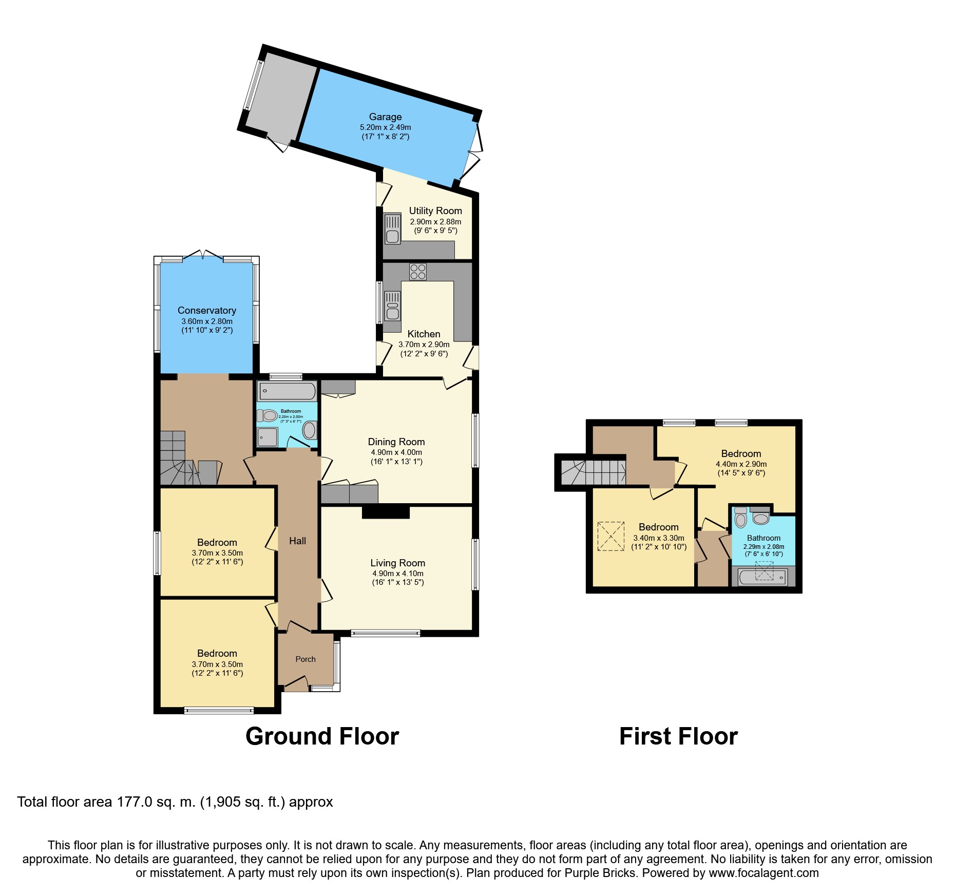 Catteshall Road, Godalming GU7, 4 bedroom detached bungalow for sale