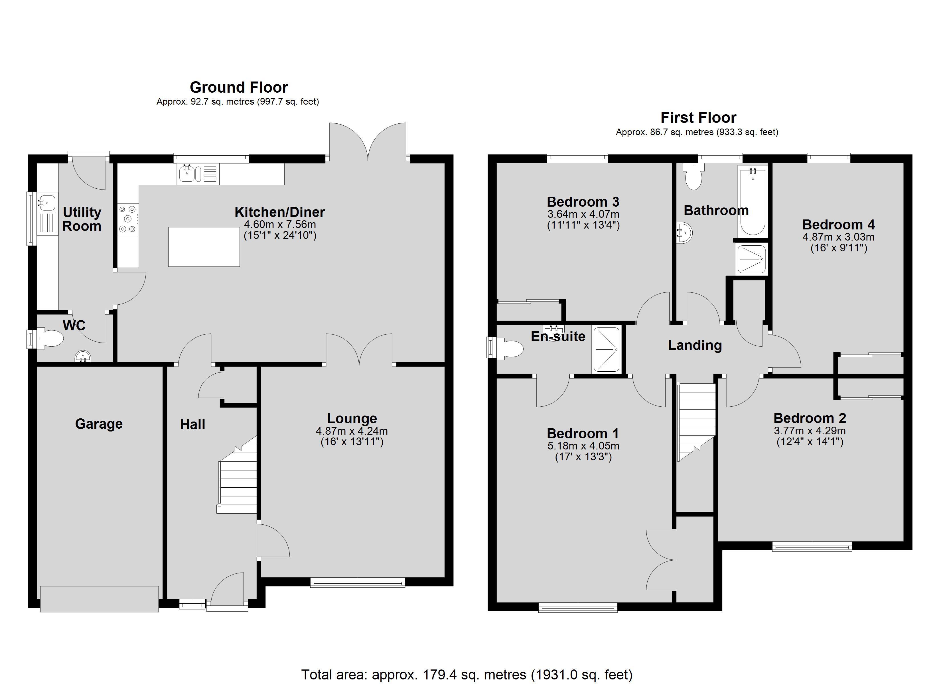 3, Foxford Lane, Lincoln floorplan
