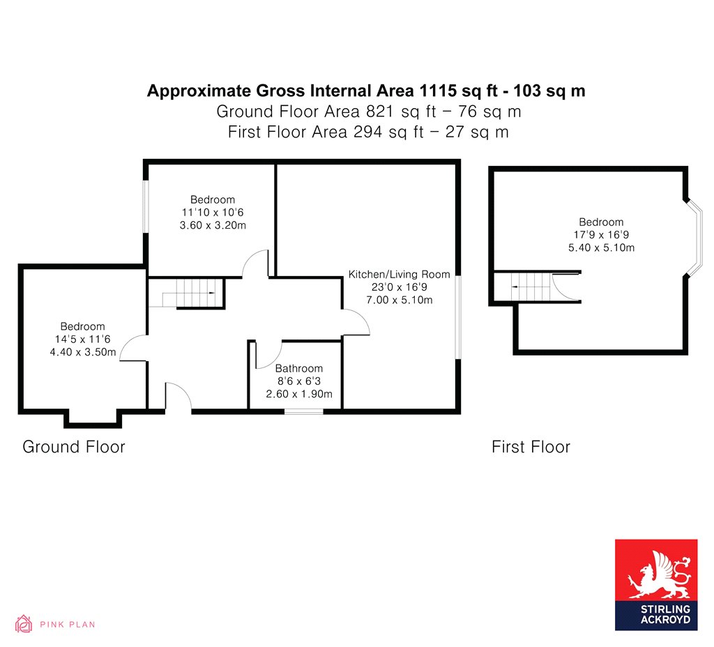 40B, Palace Road, London floorplan