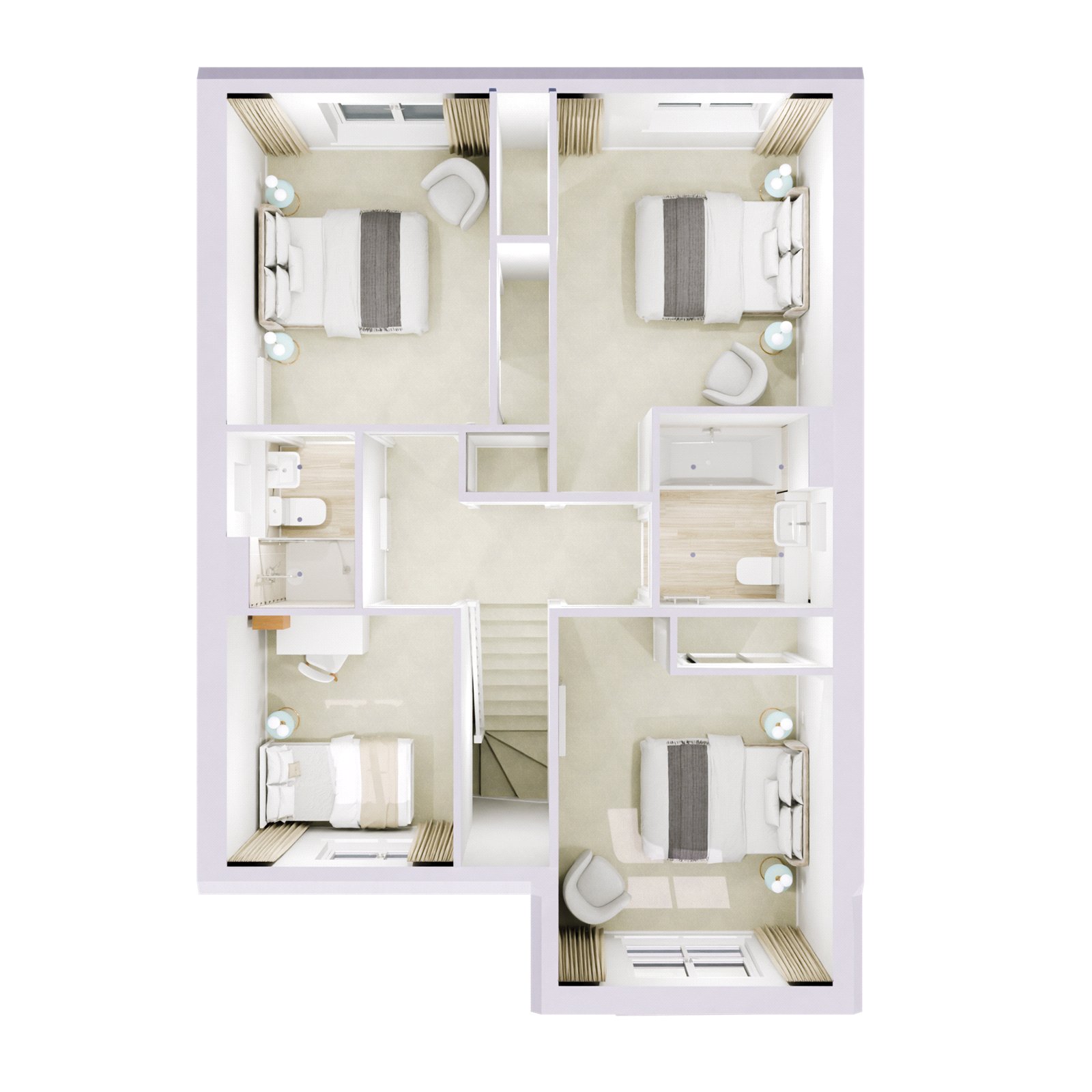 Plot 6 The Elm  WEAVERS VIEW,, Leven Road, Leven floorplan