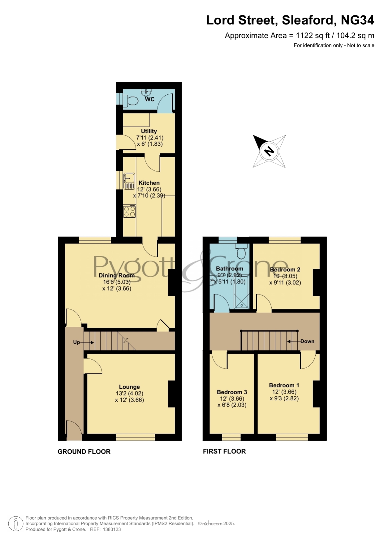 3, Lord Street, Sleaford floorplan