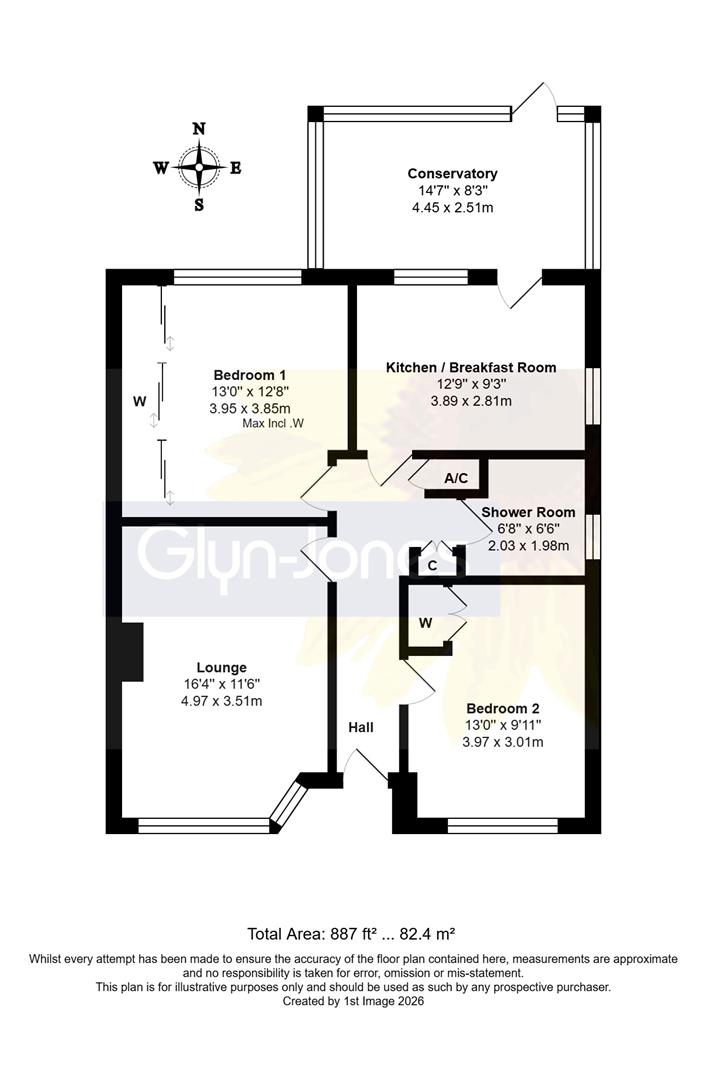 25, Hillview Crescent, East Preston floorplan