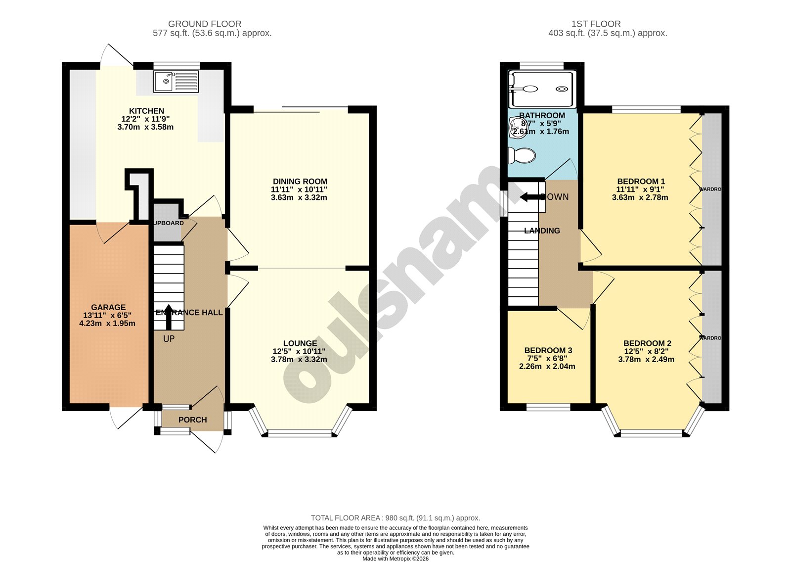 Lockwood Road, Birmingham floorplan