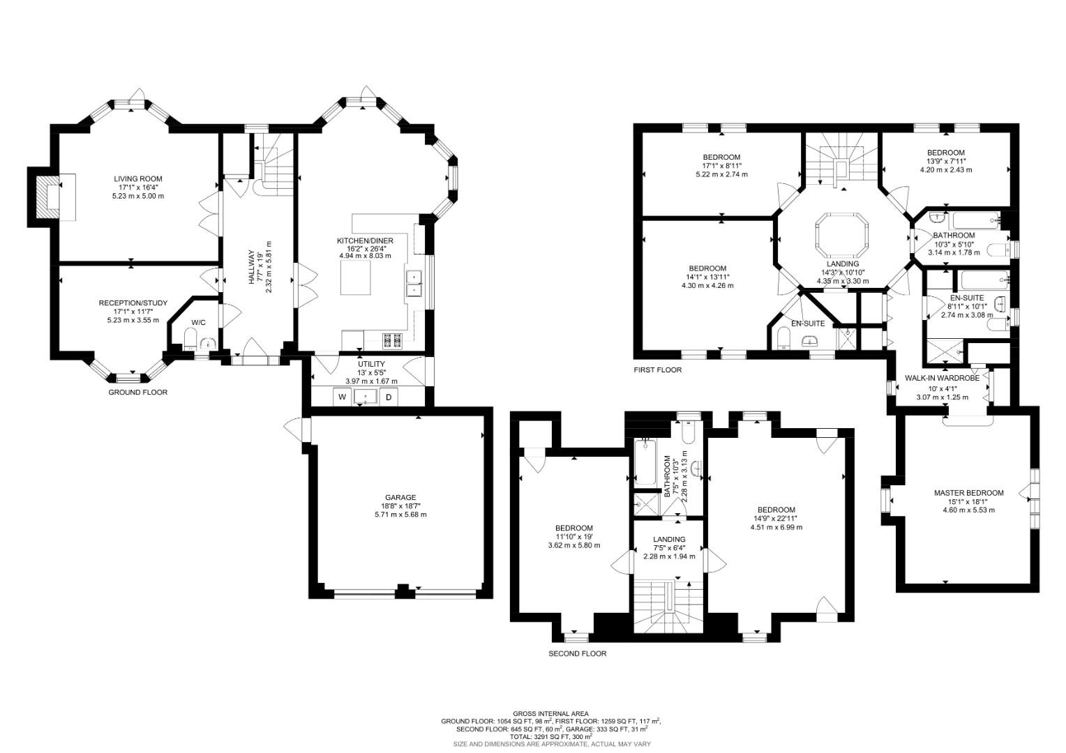 8, Regents Drive, Woodford Green floorplan