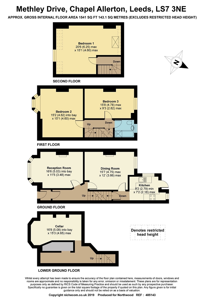 3 Bedrooms Terraced house for sale in Methley Drive, Chapel Allerton, Leeds LS7