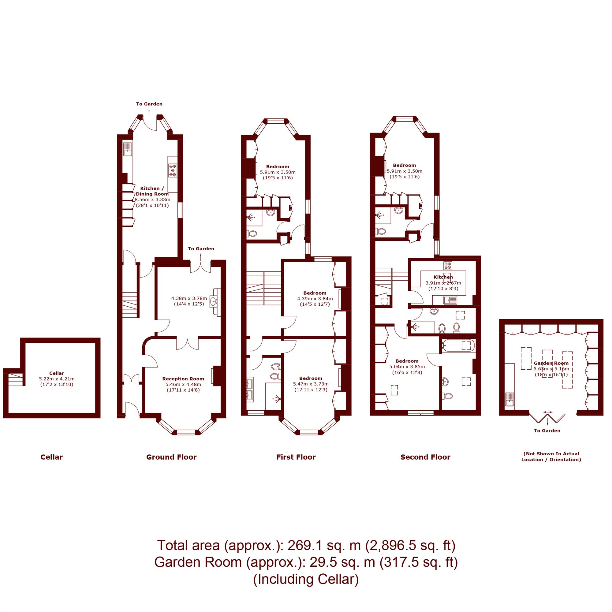 51, Tierney Road, London floorplan