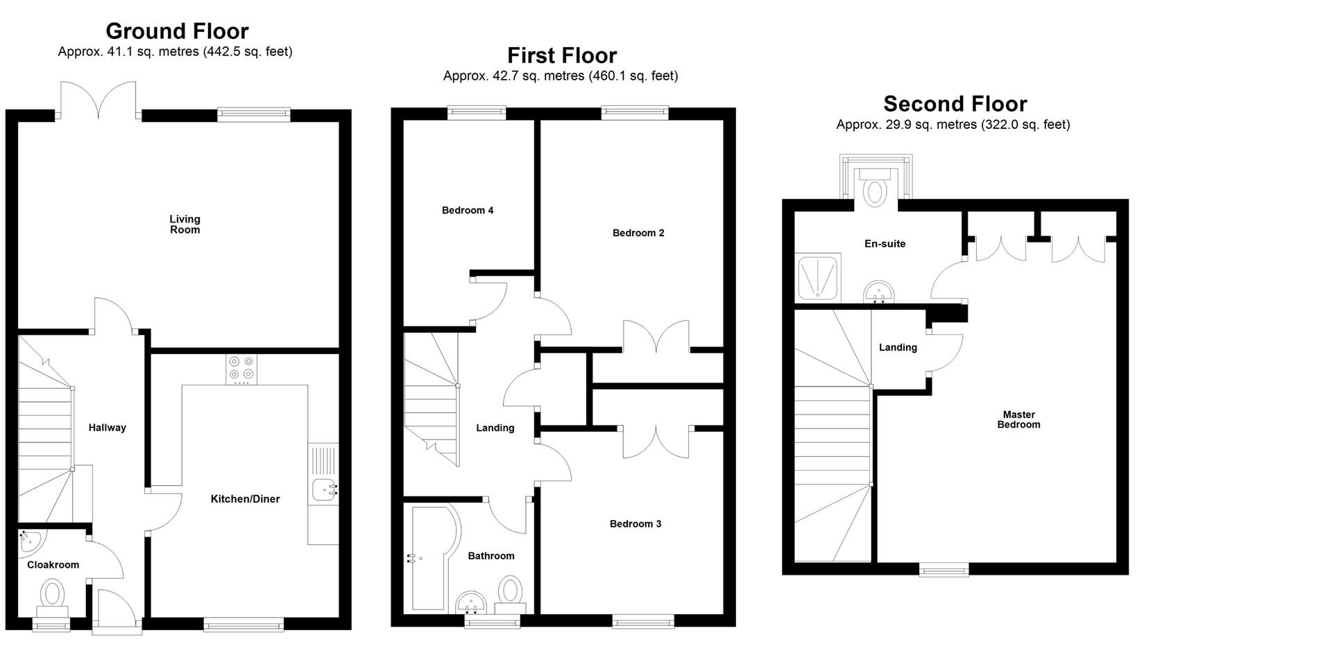 Whittington Chase, Kingsmead, Milton Keynes MK4, 4 bedroom terraced