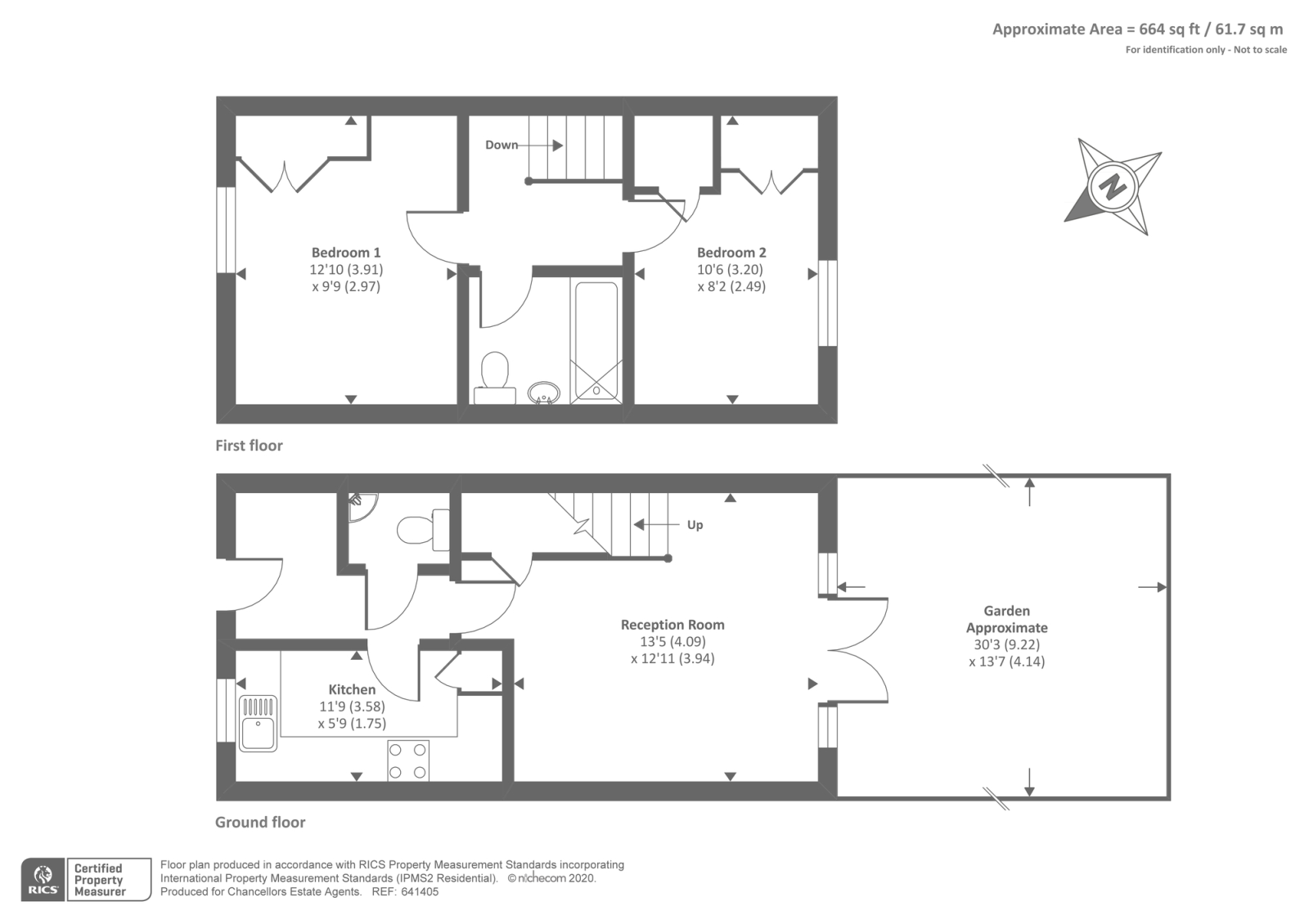 43, Lynn Close, Oxford floorplan