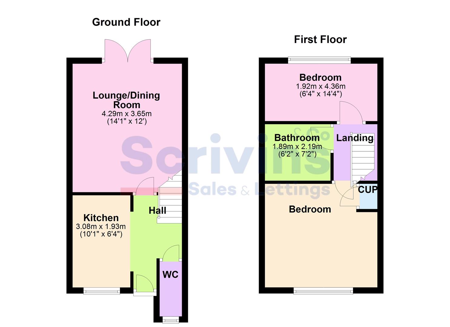 32, Wright Road, Stoney Stanton floorplan