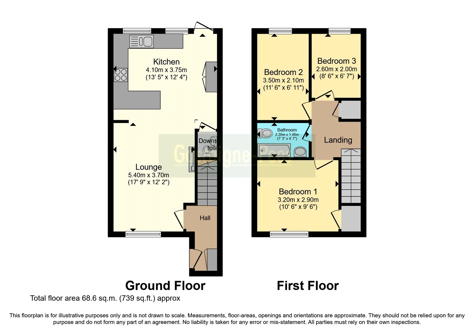 Fotherby Court, Maidenhead, Berkshire SL6, 3 bedroom terraced house for