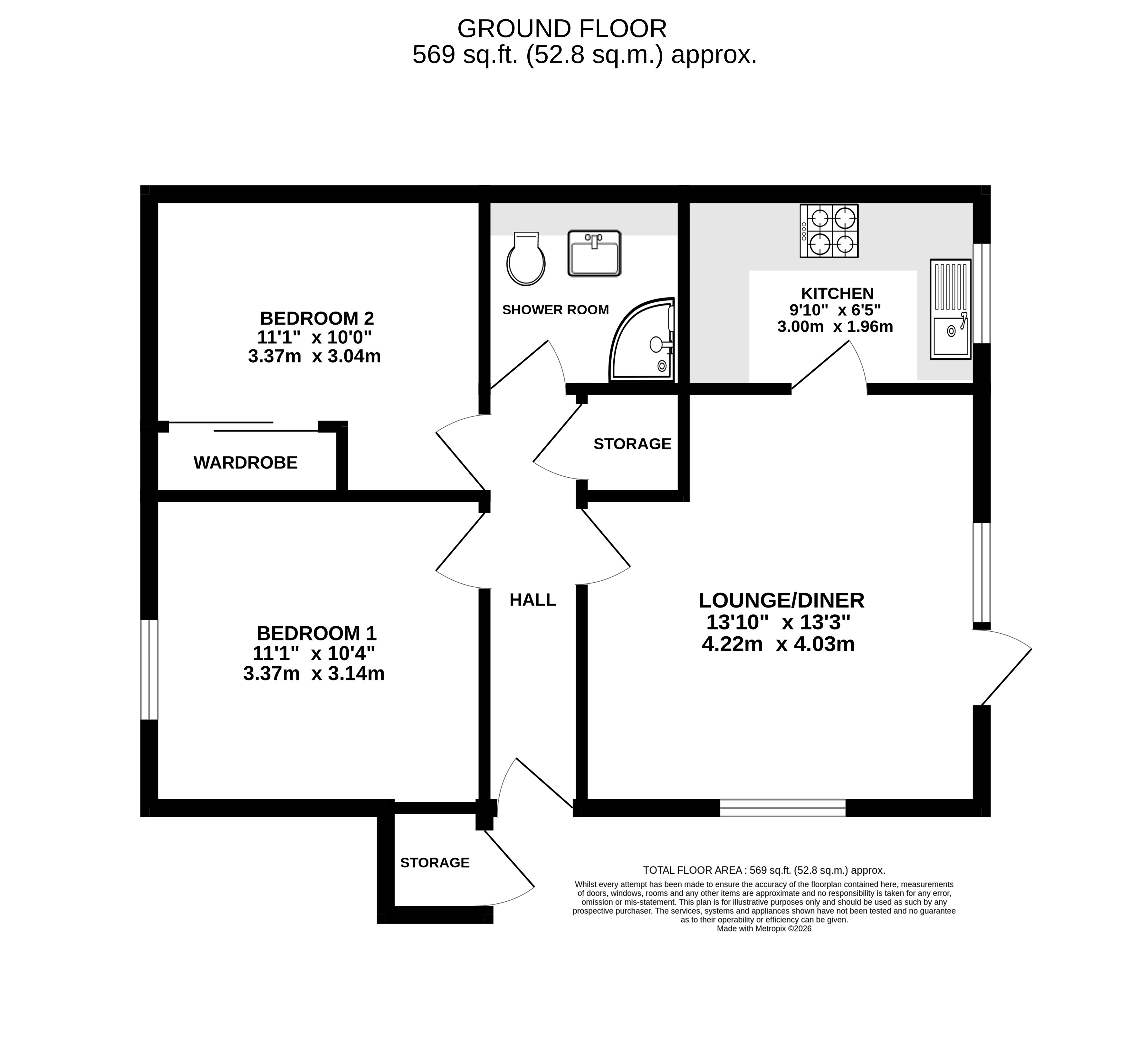 28, Farm View Drive, Basingstoke floorplan