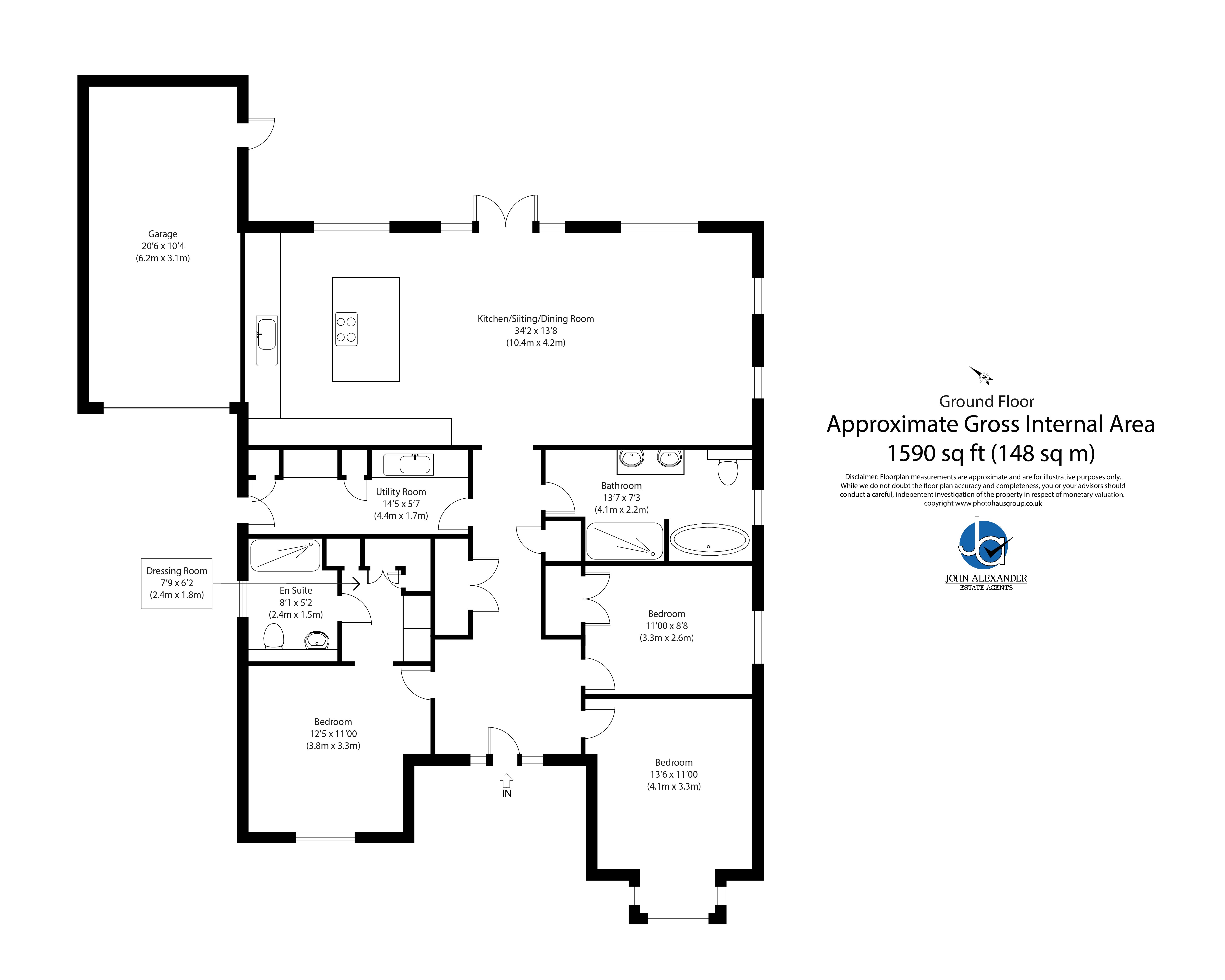 Oakview, Tendring Road, Clacton-on-Sea floorplan
