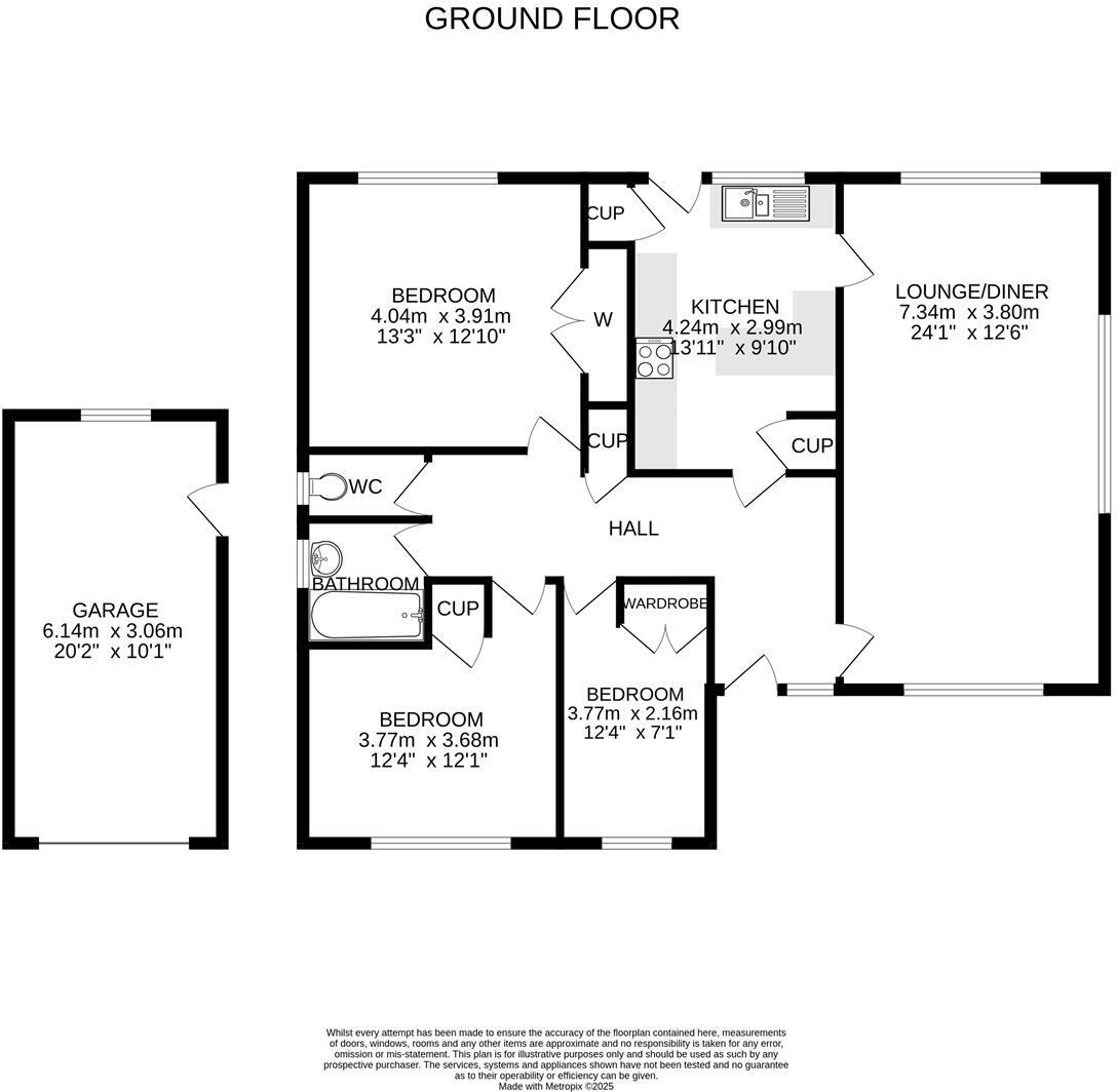 29, Castel Wary Close, Helston floorplan