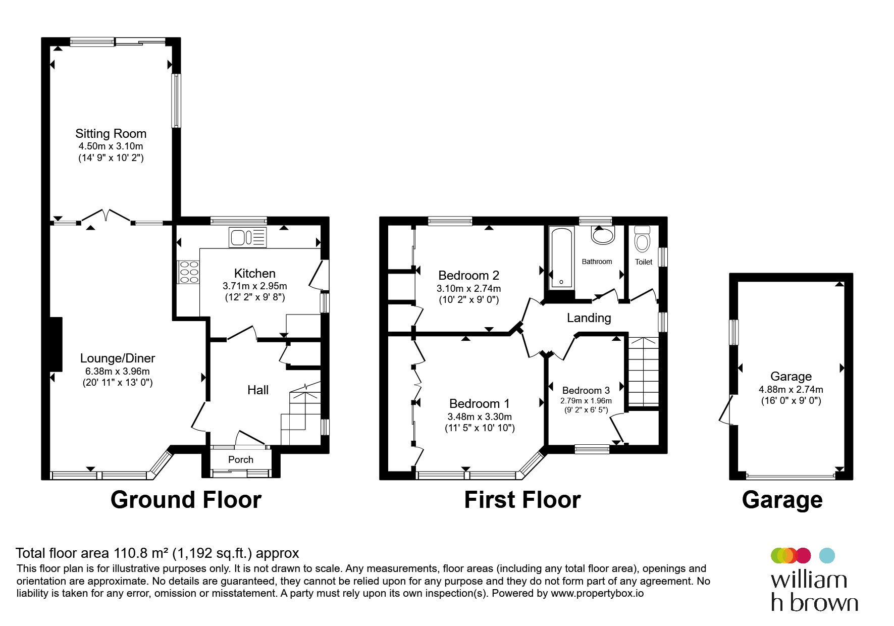 6, Brampton Way, Leicester floorplan