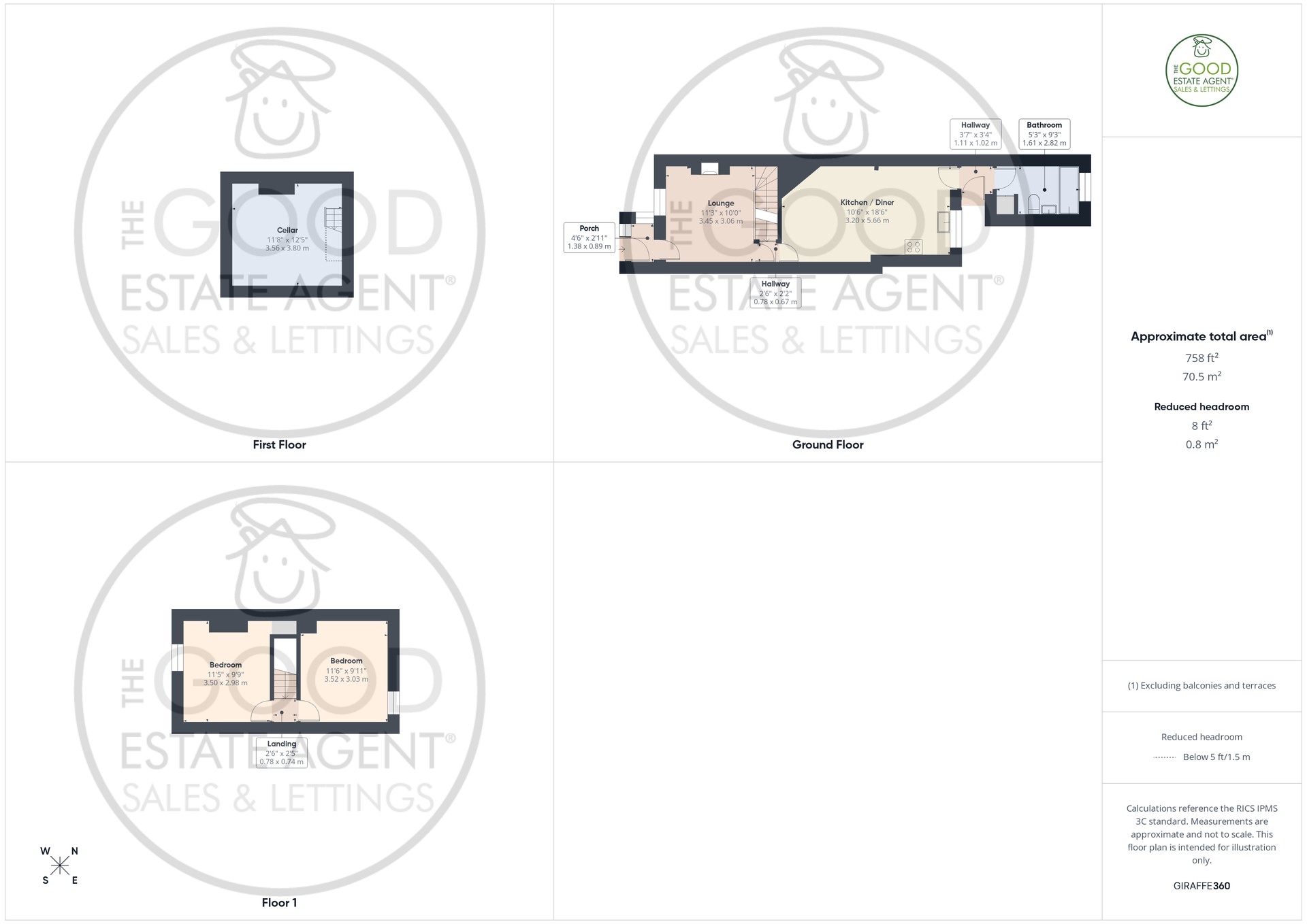 79, Eign Road, Hereford floorplan