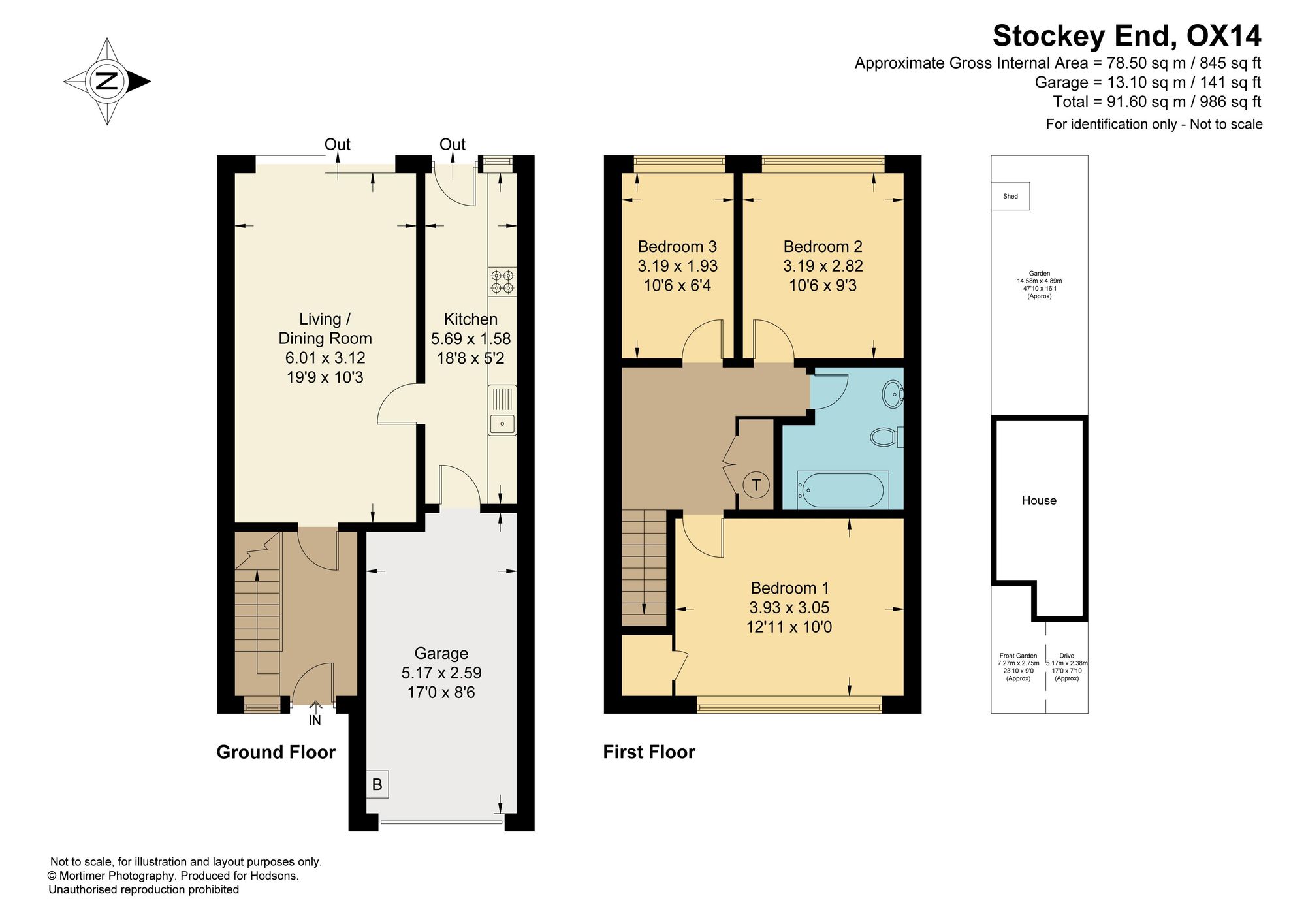 5 Stockey End, Abingdon floorplan
