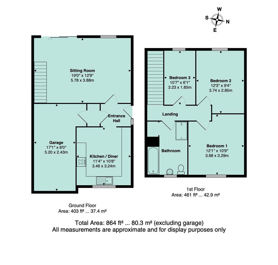 Senwick Road, Wellingborough NN8, 3 bedroom detached house for sale