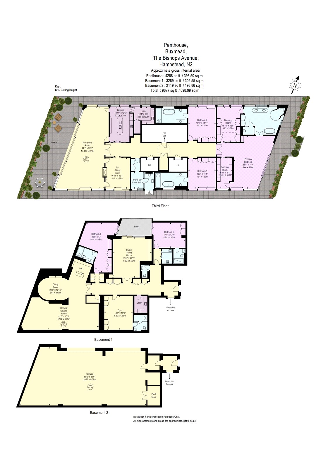 Buxmead Penthouse, London floorplan