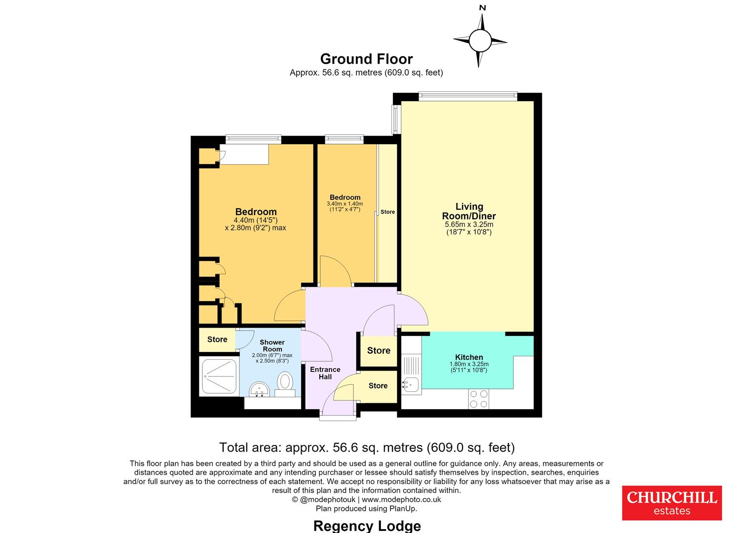 Regency Lodge, 21, Albert Road, Buckhurst Hill floorplan