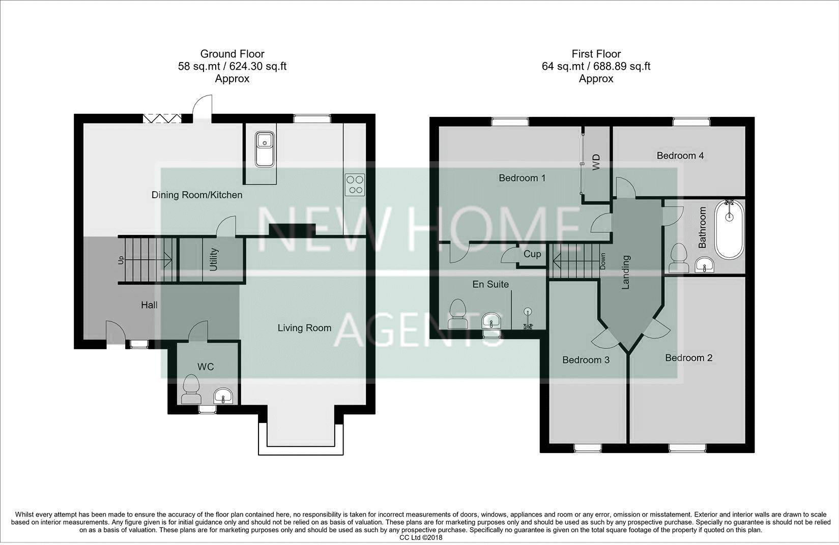 76, Waterfield Way, Mansfield floorplan