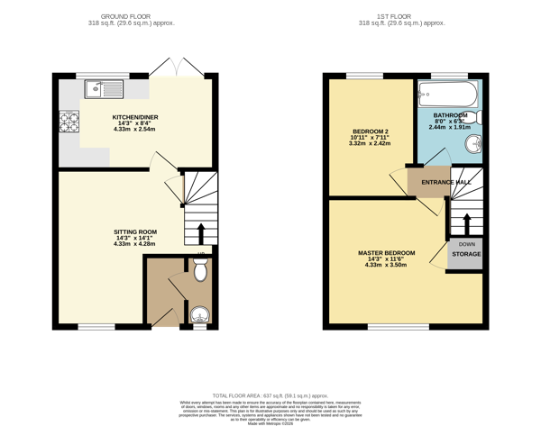 Rochester Road, Corby floorplan
