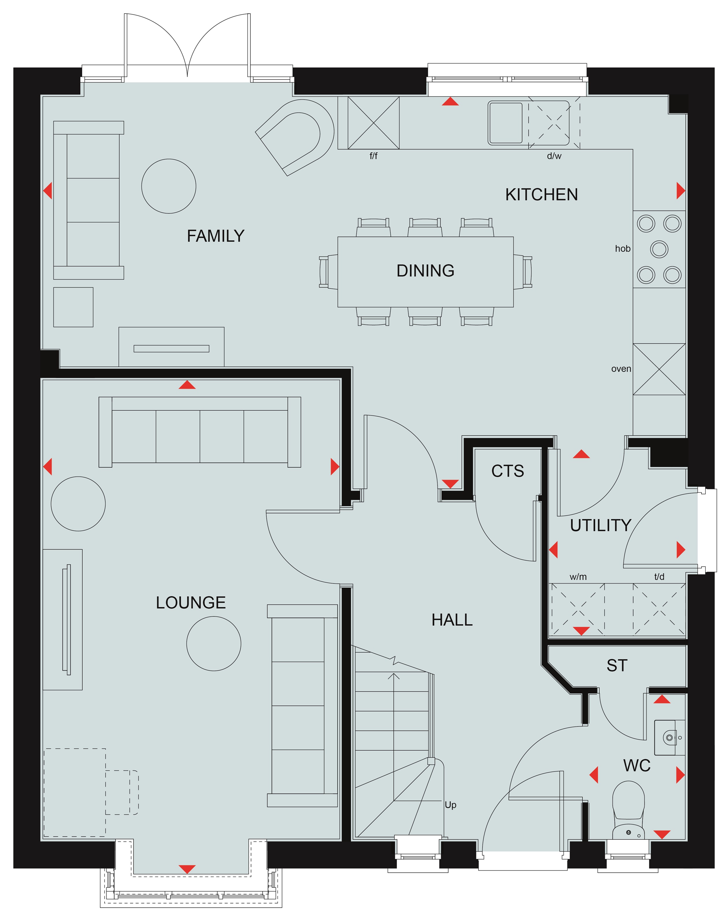 H928771, Lodge Way, Peterborough floorplan