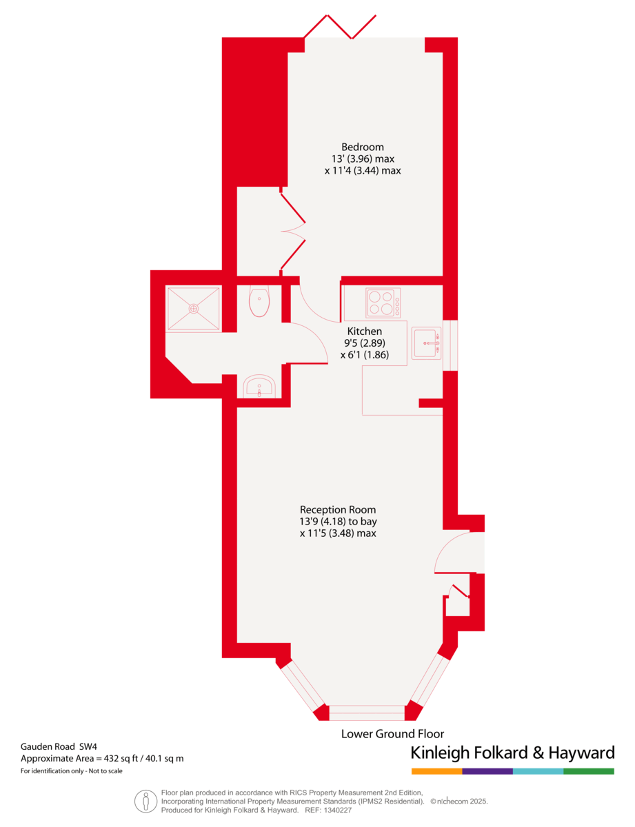 11b, Gauden Road, London floorplan