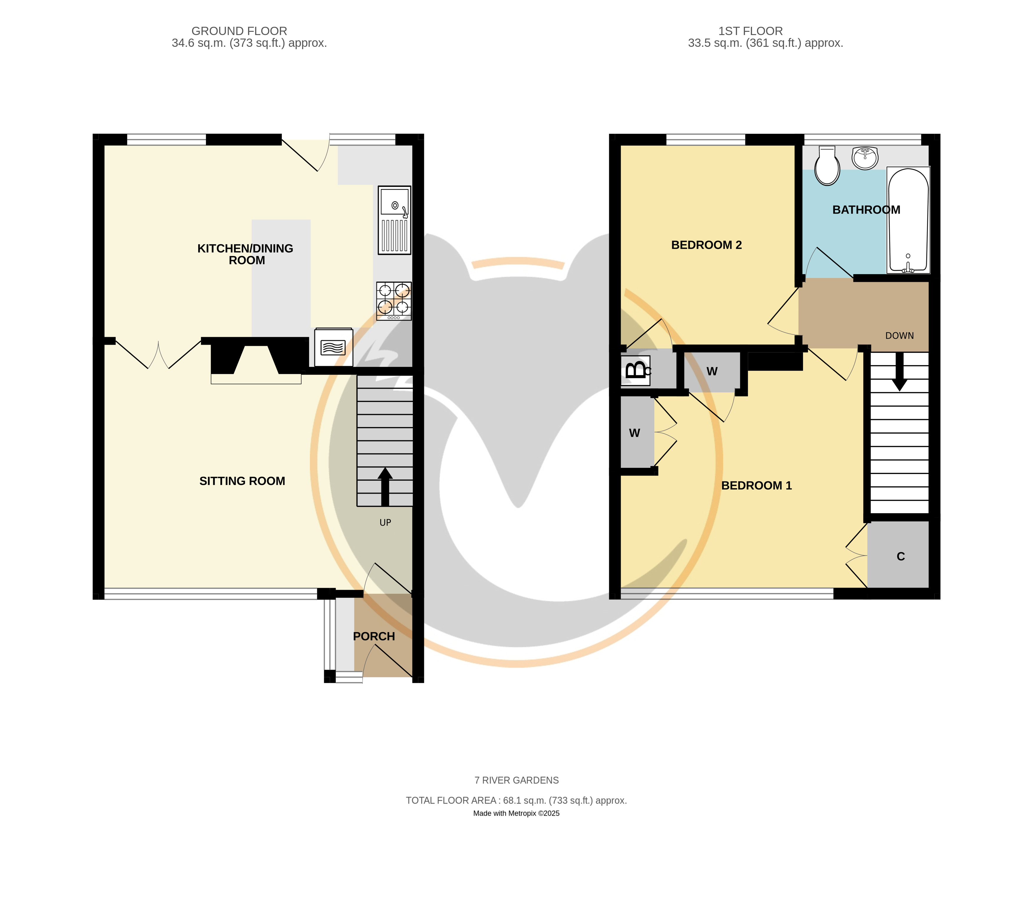 7, River Gardens, Lymington floorplan