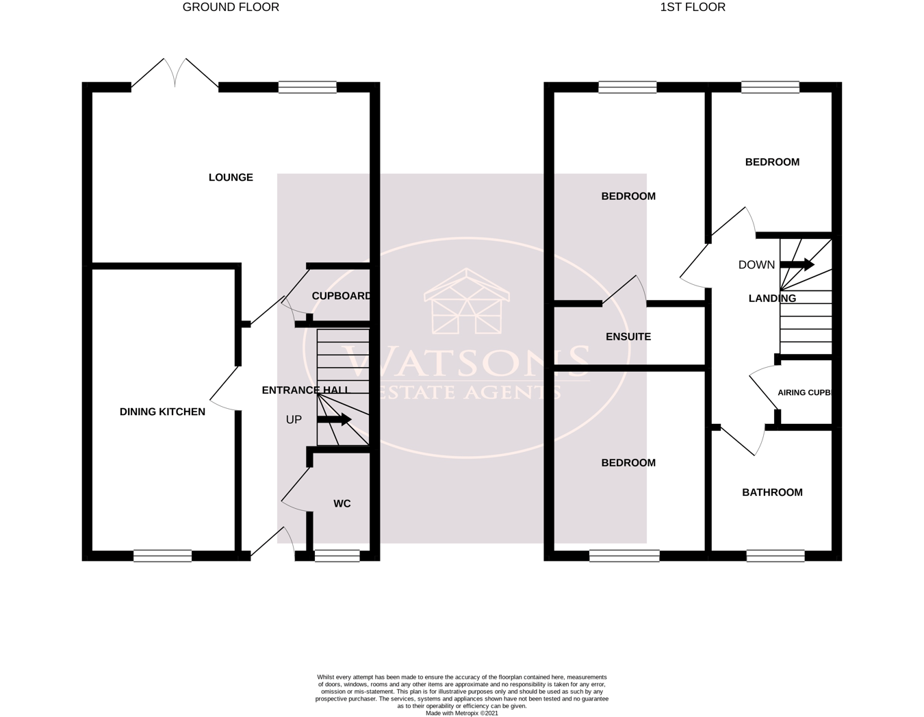 8, Sheerness Close, Nottingham floorplan