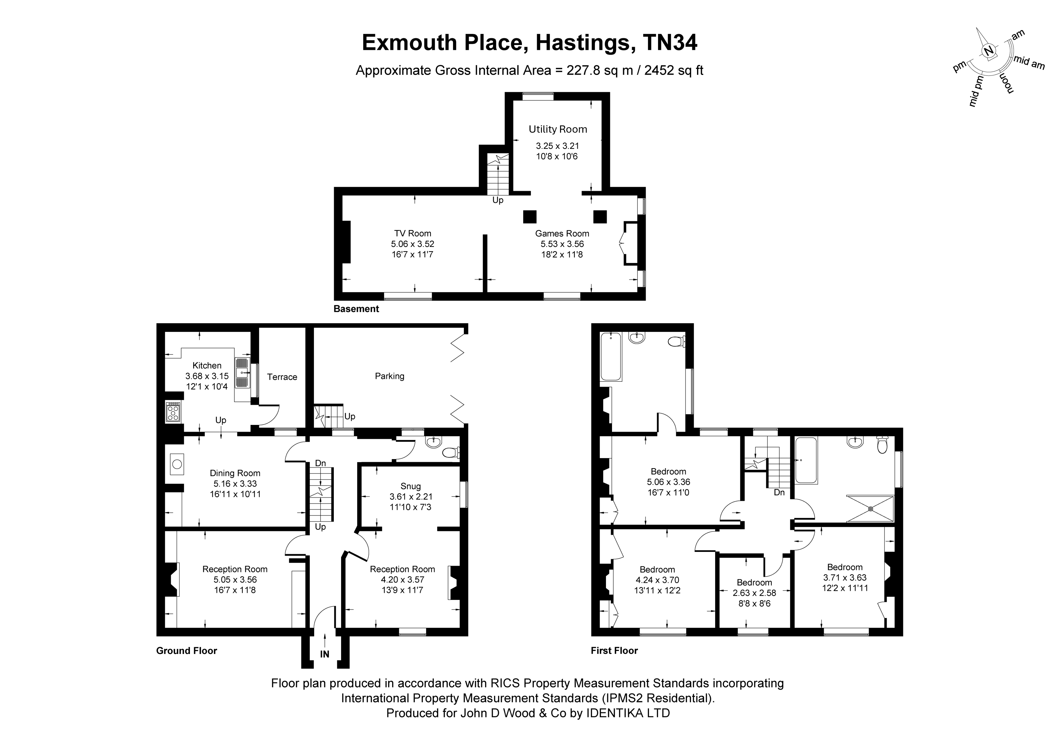 Westhill Cottage,, Exmouth Place, East Sussex floorplan
