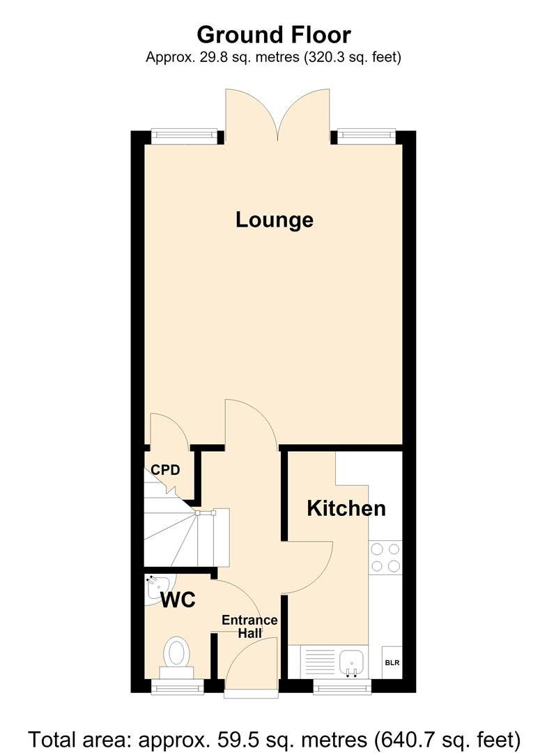 3, Periwinkle Court, Goole floorplan