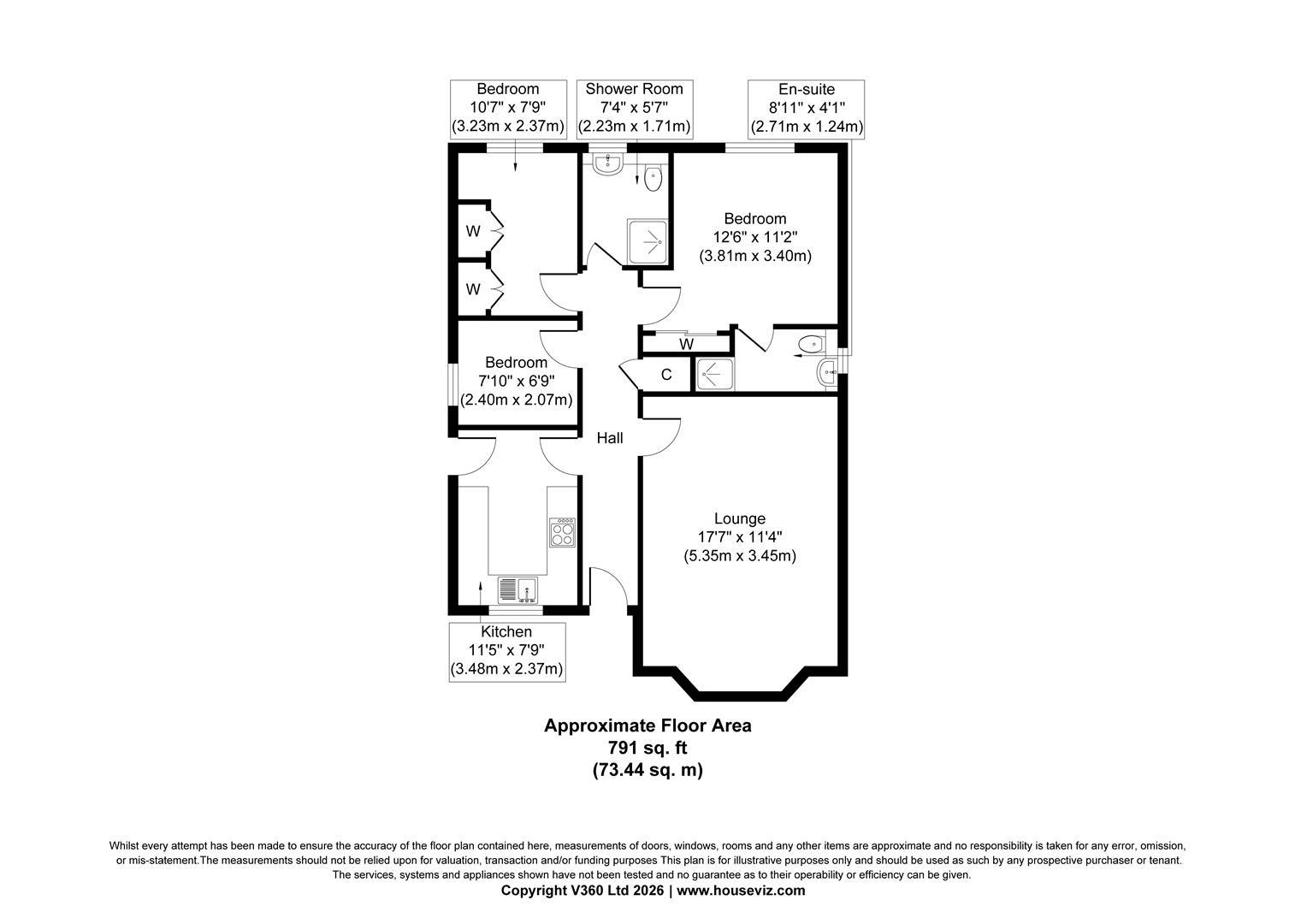 28, Hampole Drive, Rotherham floorplan