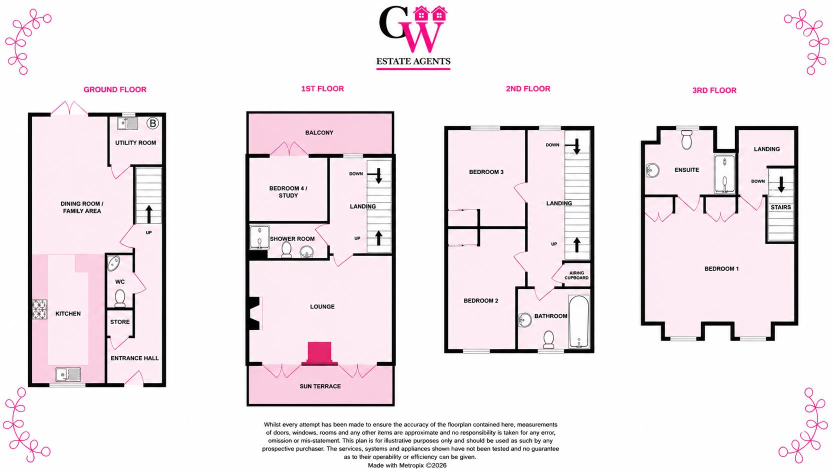 41, Curzon Avenue, Northwich floorplan