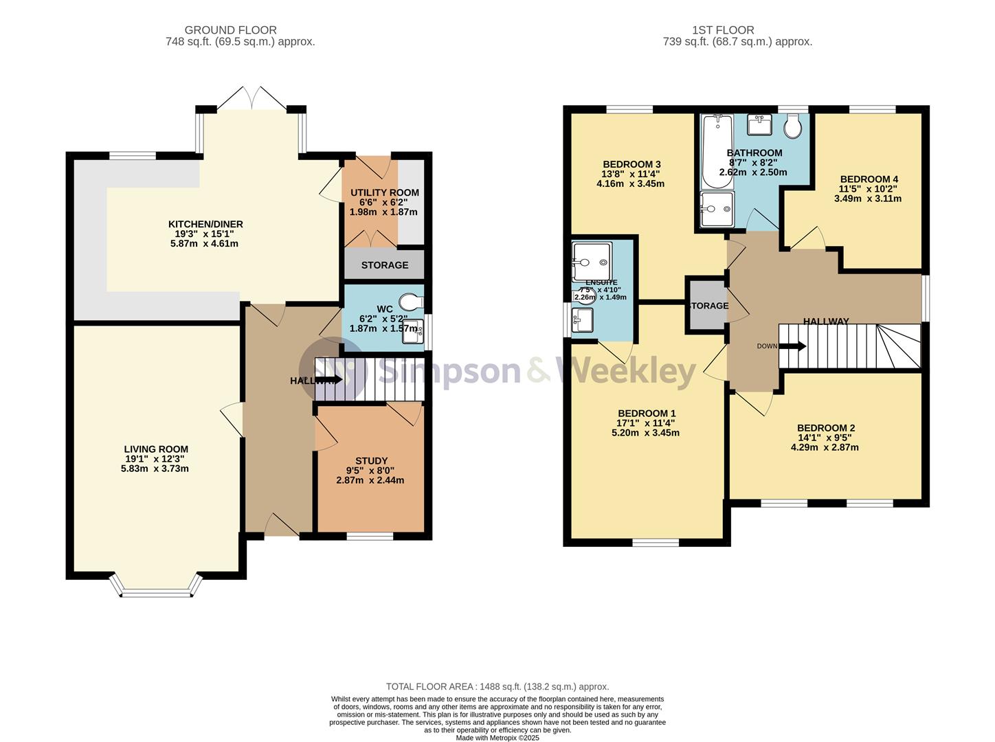 Culver,, 3, Jade Close, Wellingborough floorplan