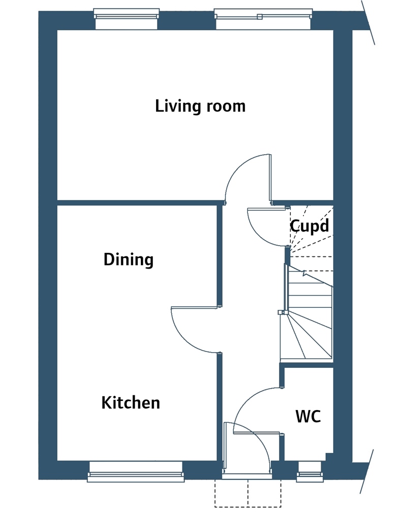 4 Bedrooms Semi-detached house for sale in 