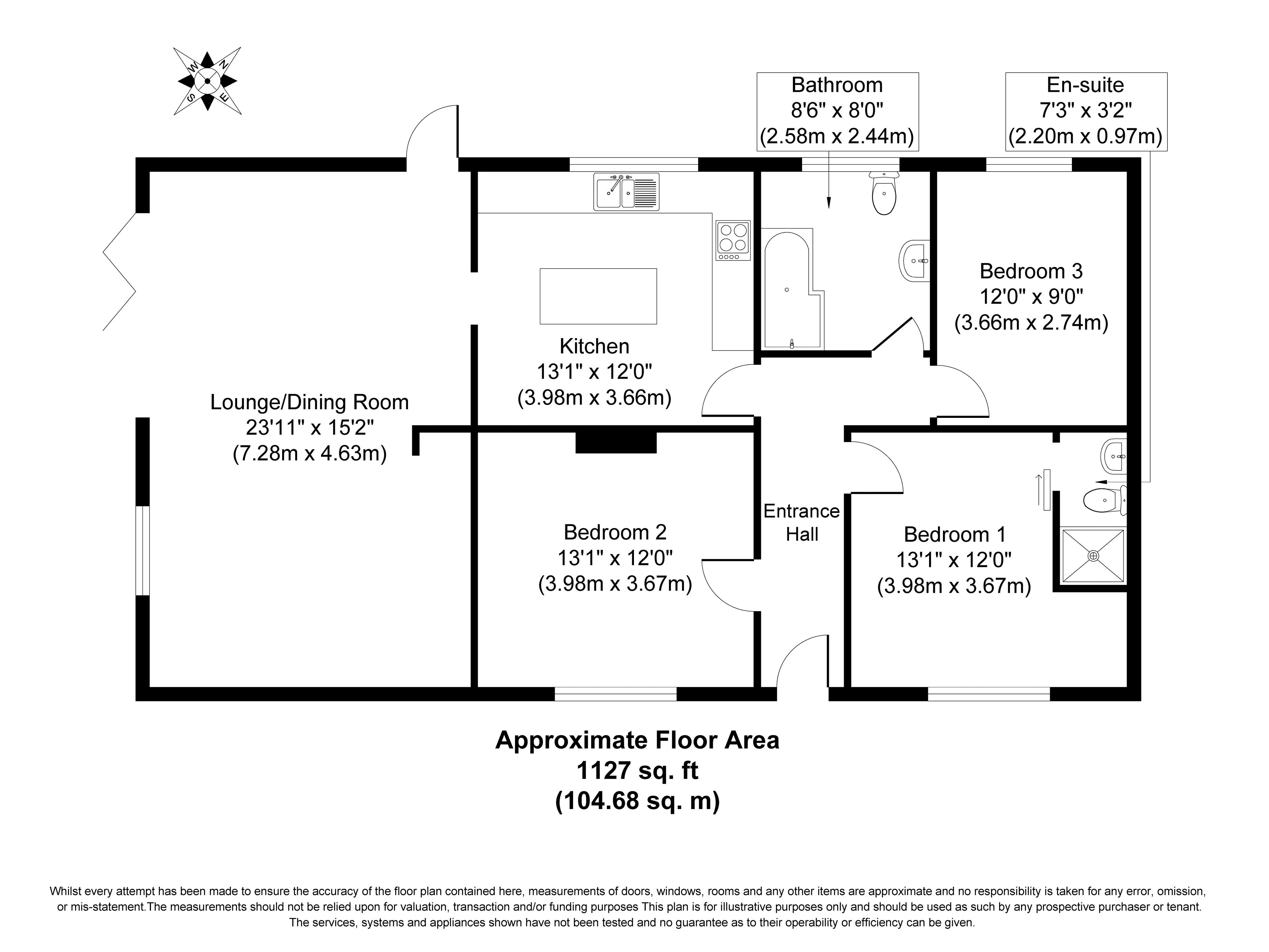 Byways, The Smea, Norwich floorplan