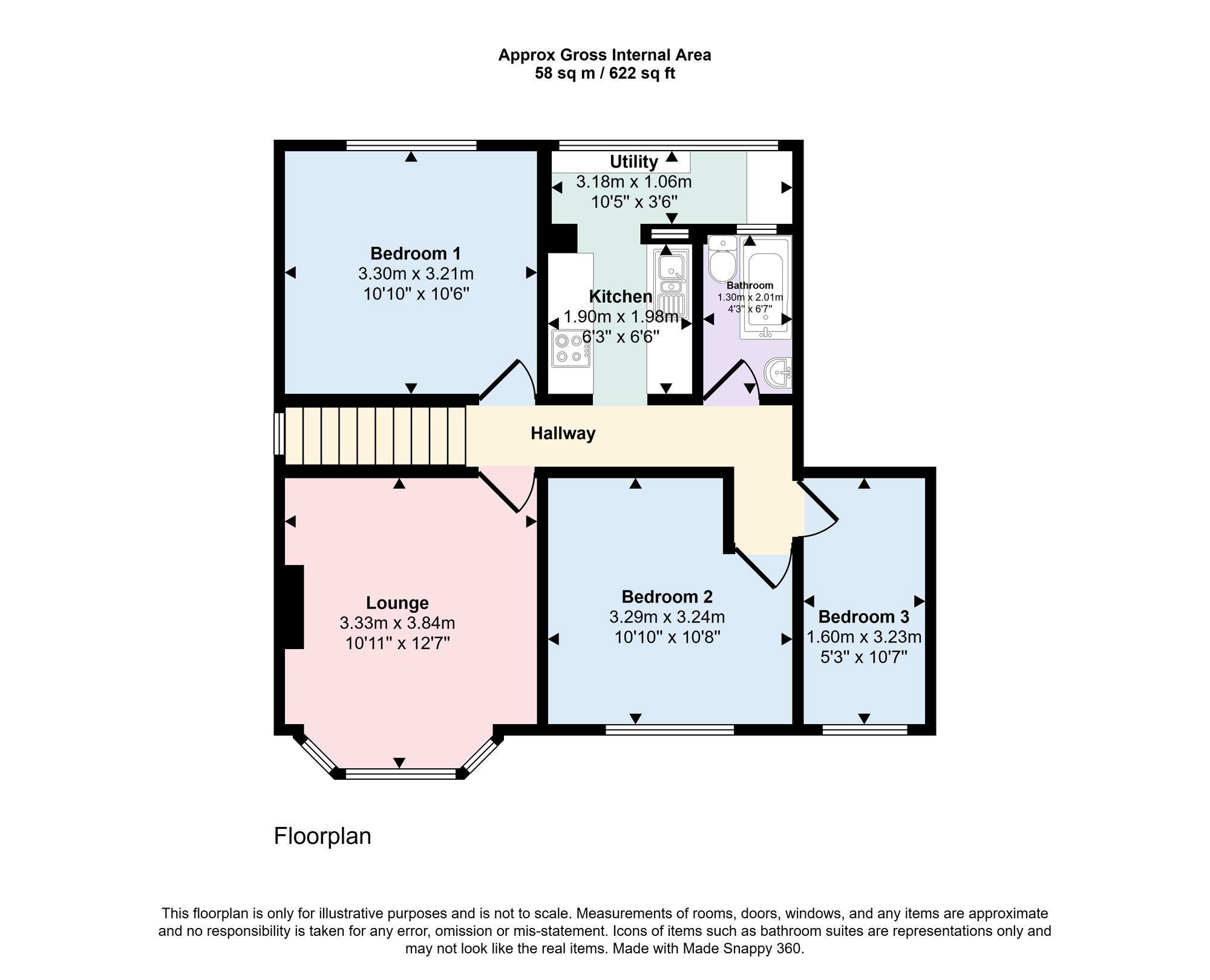 66 Roding Lane North, Woodford Green floorplan